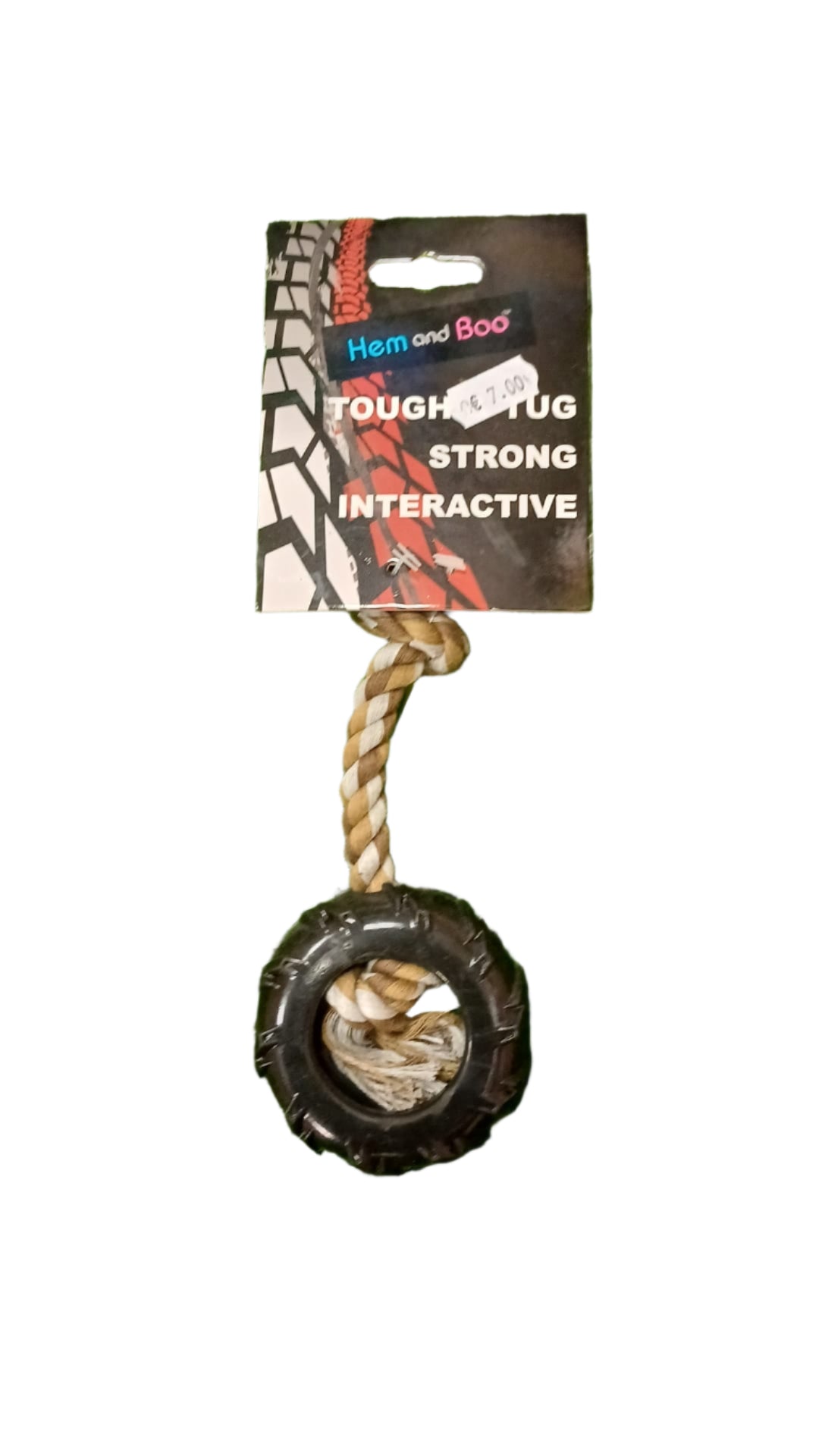 Hem and Boo Tough Tug Dog Toy
