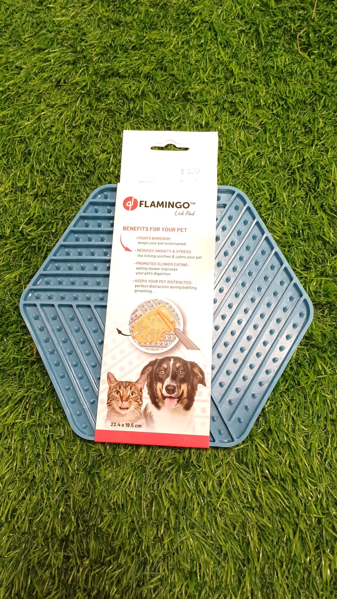 Flamingo Hexagon Lick Pad