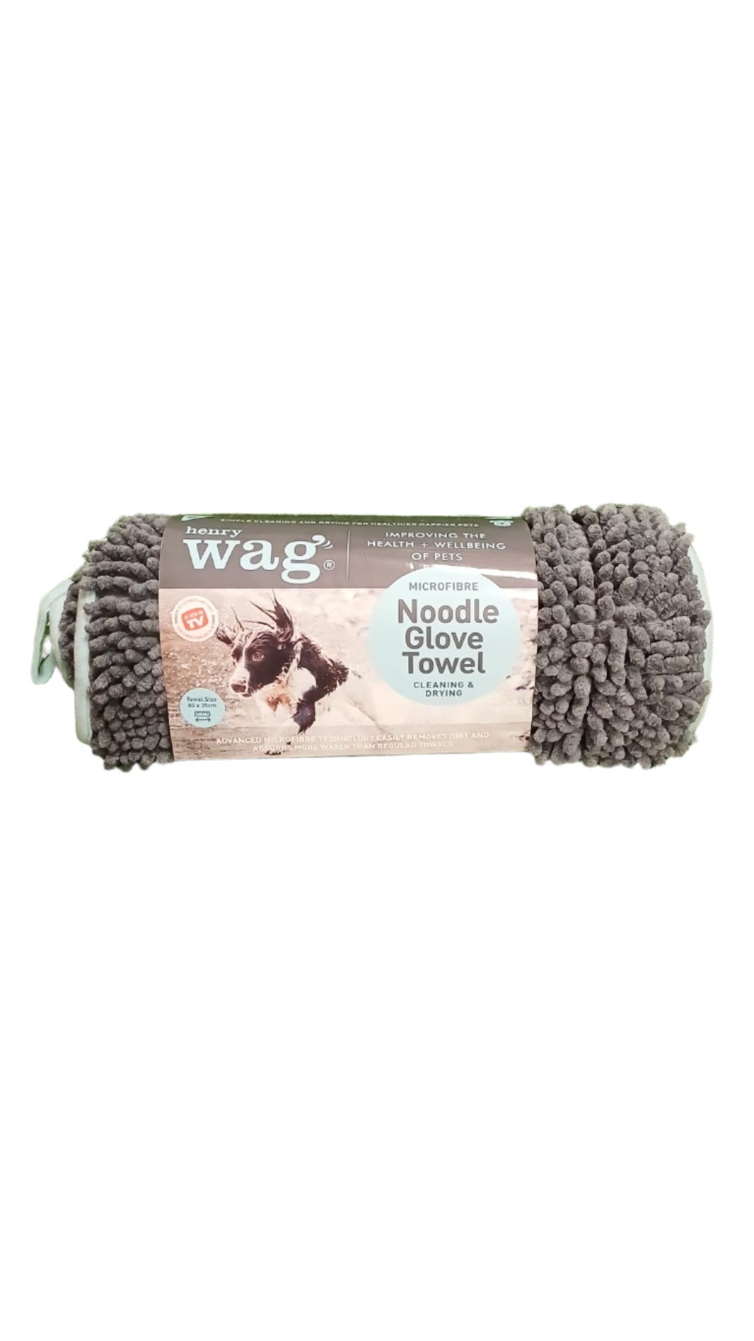 Henry Wag Microfibre Noodle Glove Towel