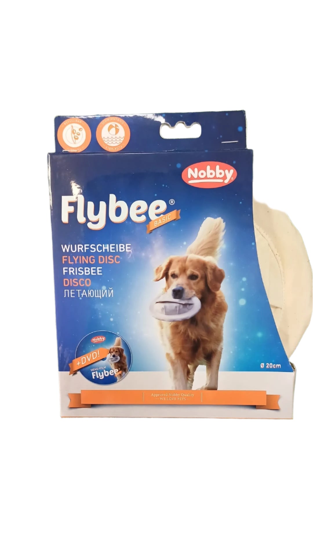 Flybee Basic flying disc toy by Nobby