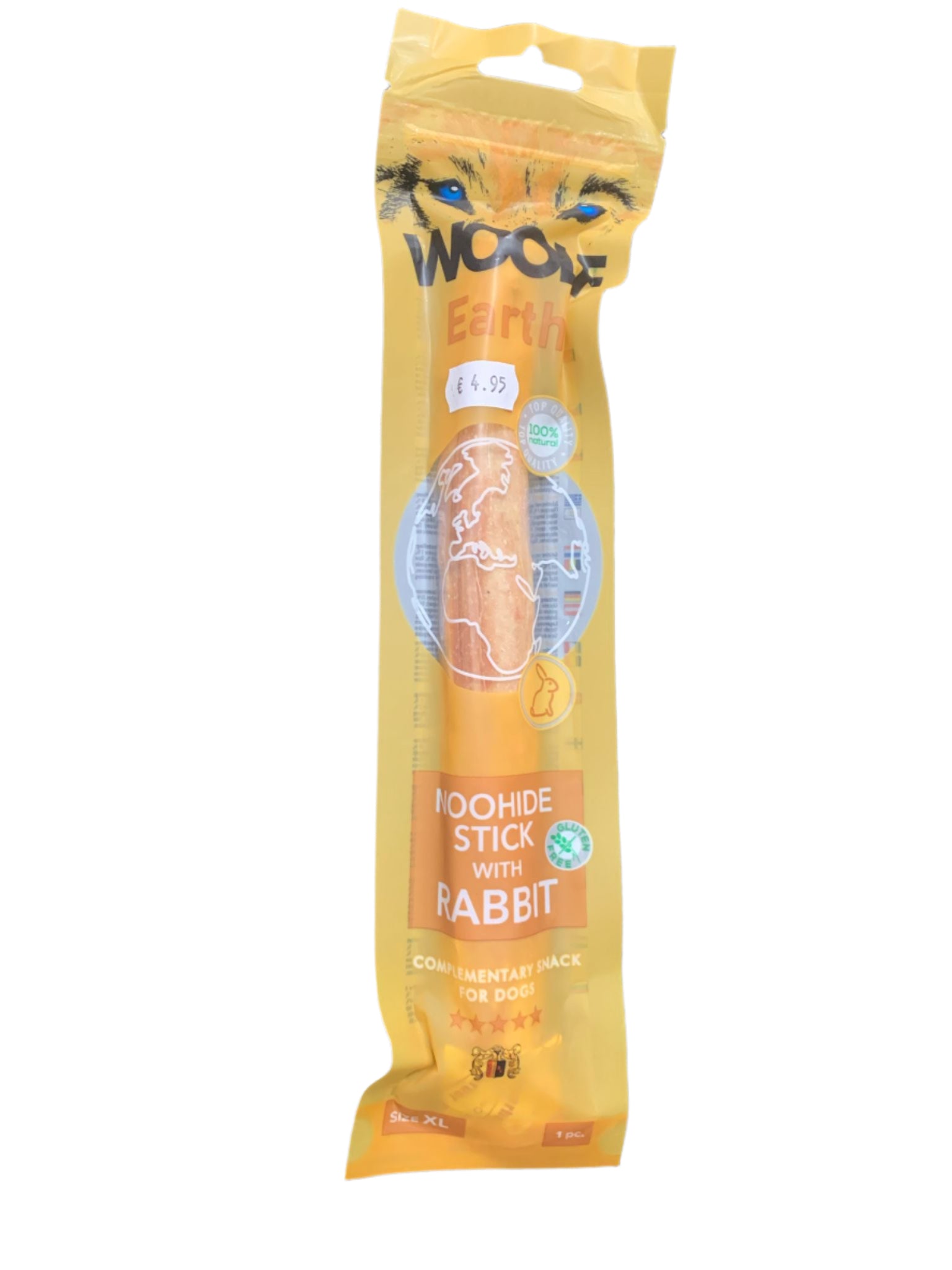 Woof Earth Noohide Stick with Rabbit