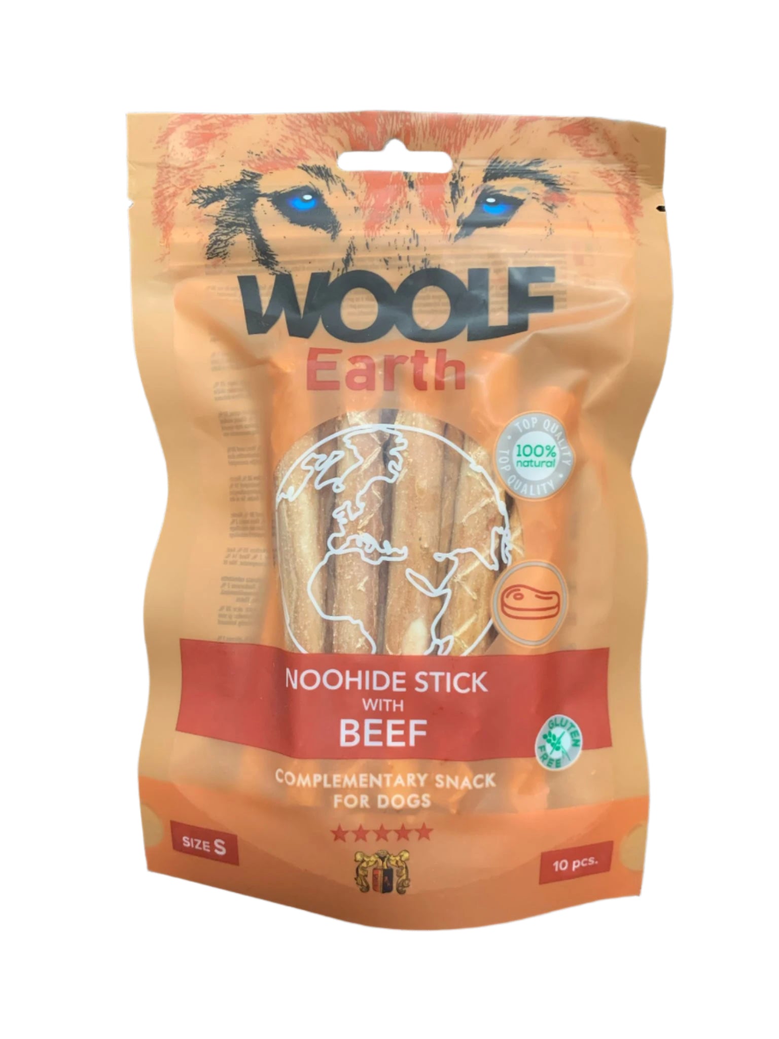 WOOLF Earth Noohide Stick with Beef