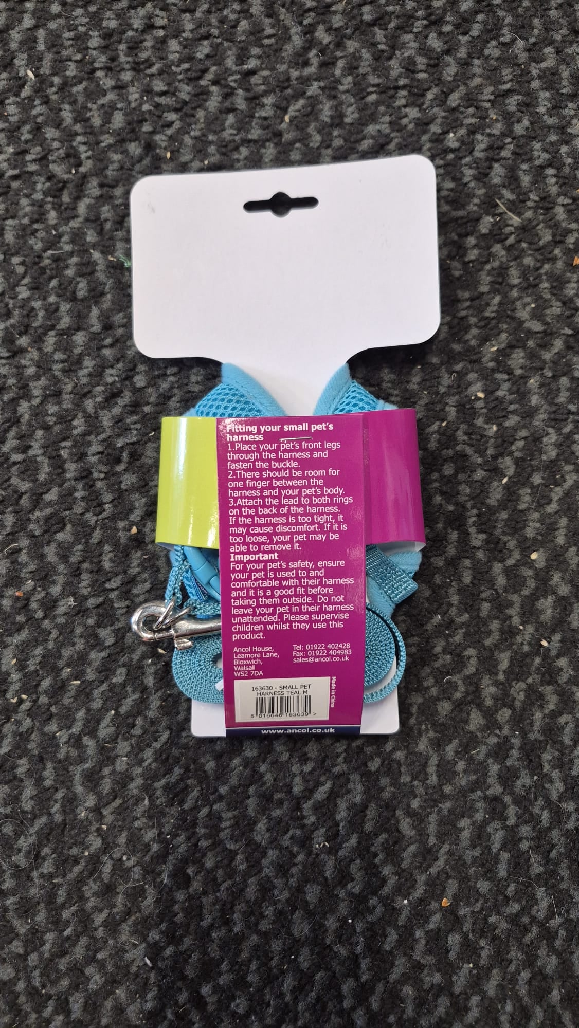 Ancol Harness and Lead Set for Small Pets