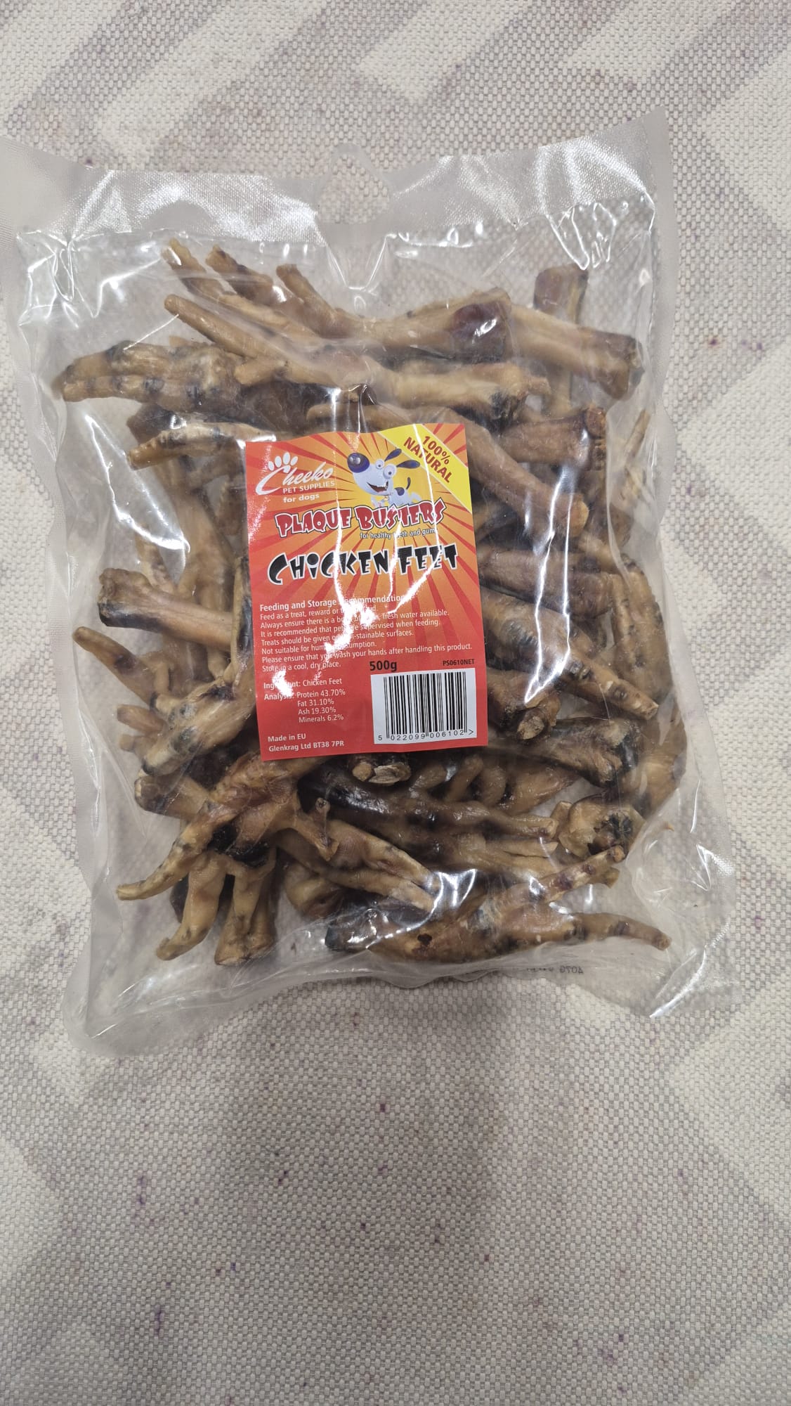 Plaque Busters Chicken Feet for Dogs