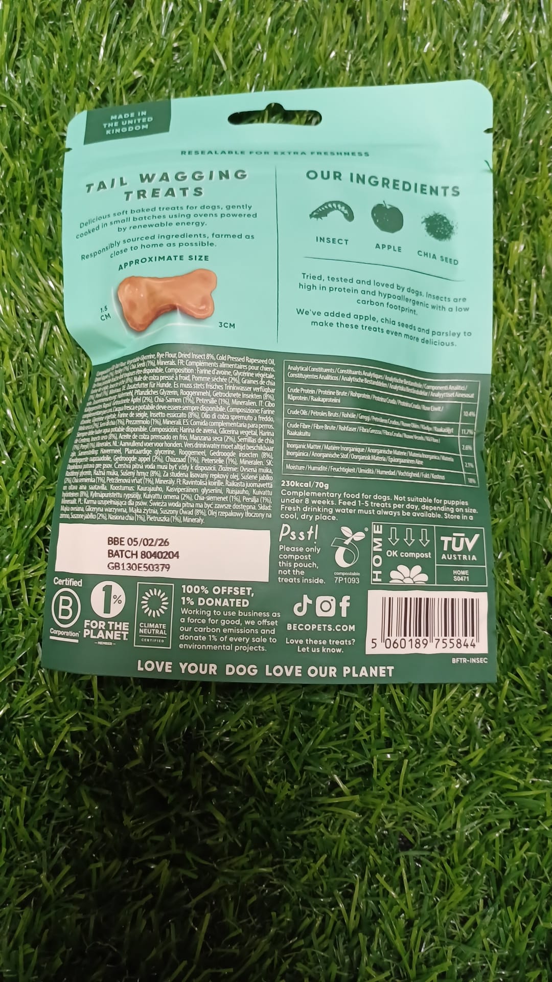 Beco Insect Dog Treats