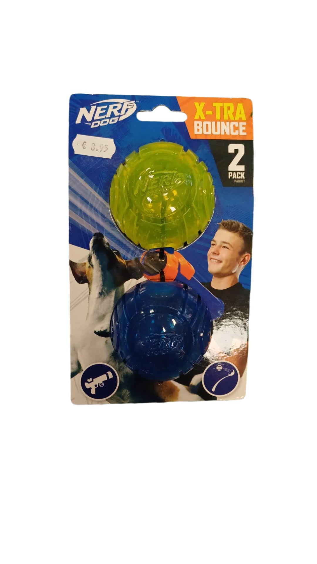 Nerf Dog X-Tra Bounce 2 Pack Balls