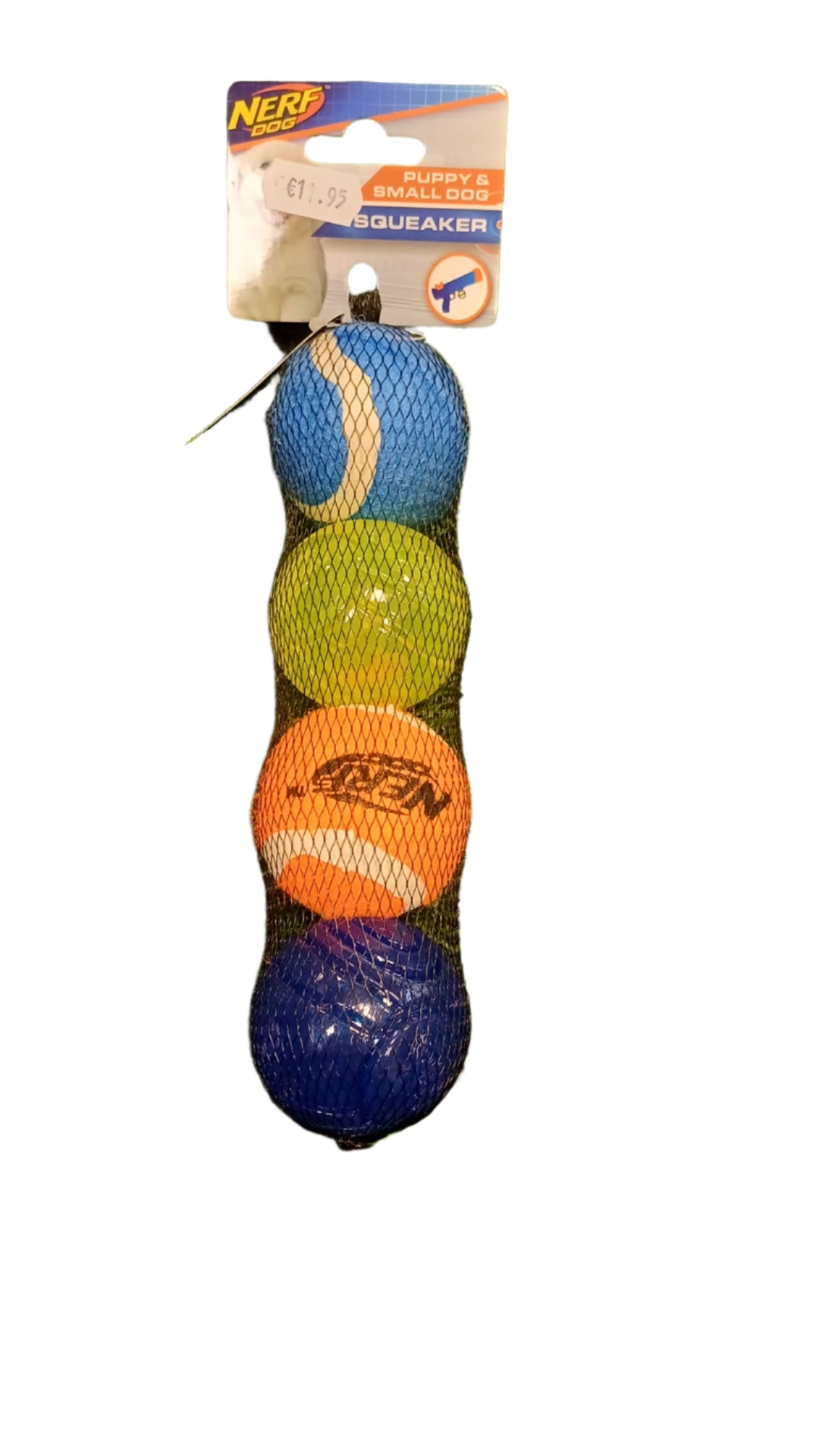 Nerf Dog Puppy & Small Dog Squeaker Balls