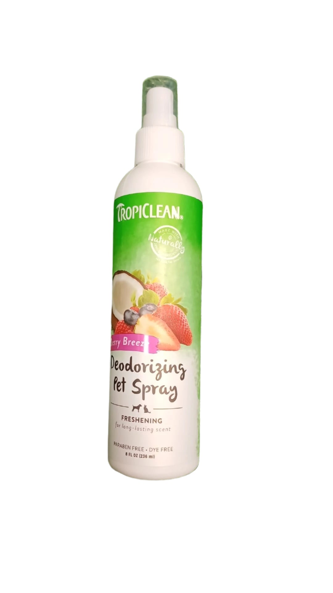 TropiClean Berry Breeze Deodorizing Pet Spray