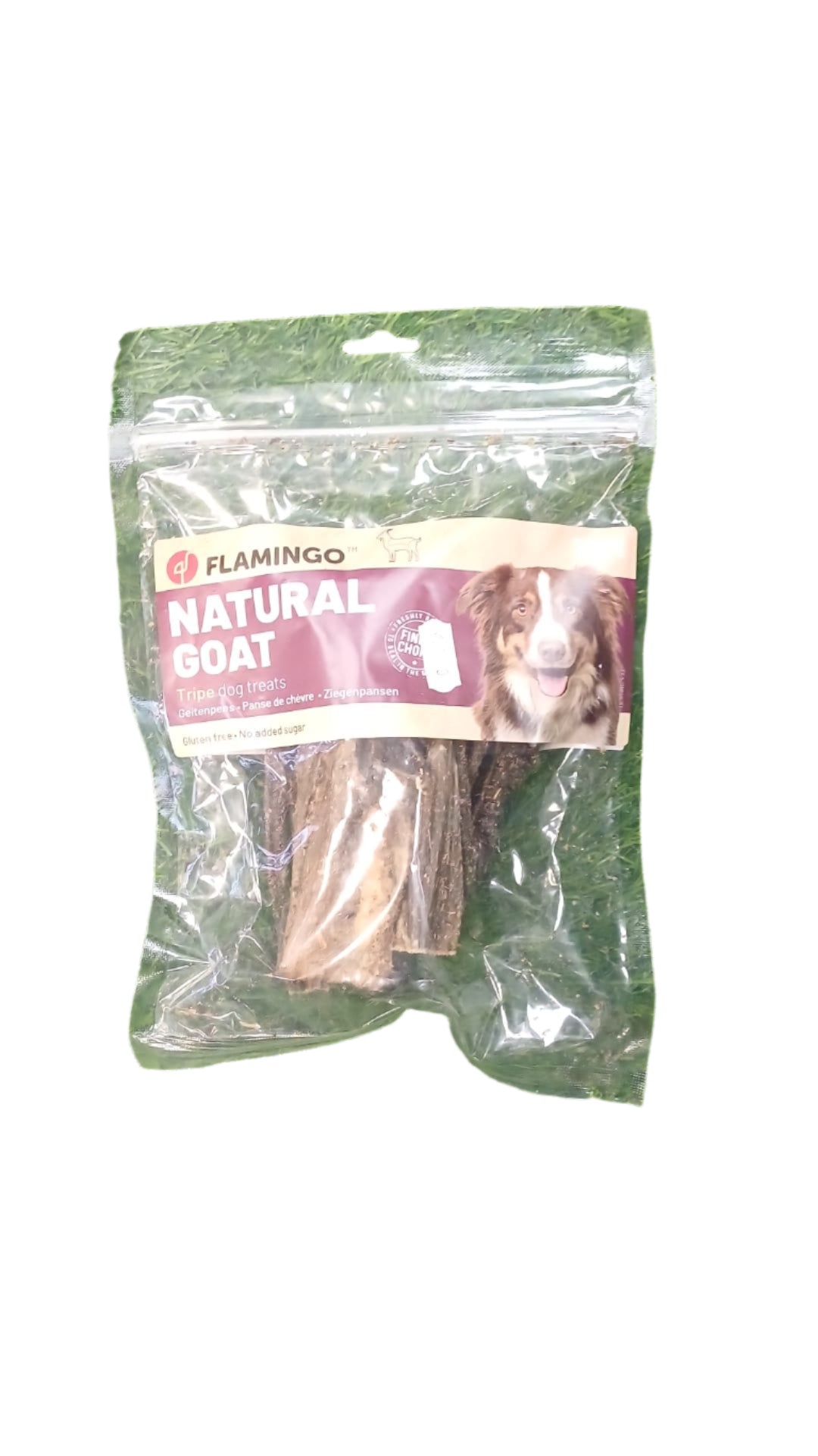 FLAMINGO Natural Goat Tripe Dog Treats