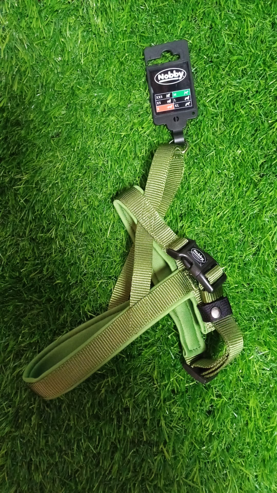 Classic Preno Green Dog Harness