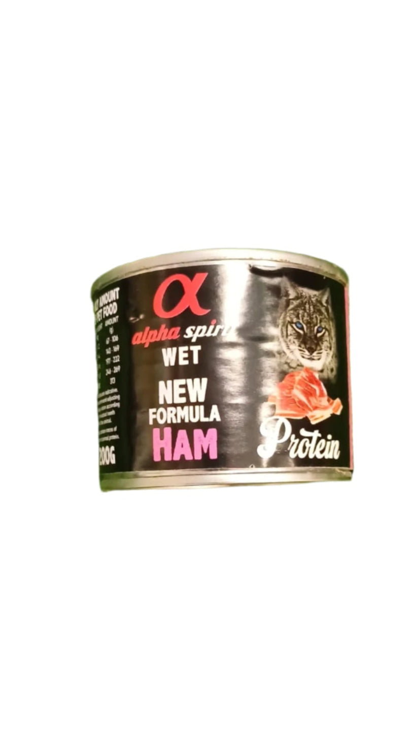 Alpha Spirit Wet Cat Food – Ham Protein Formula