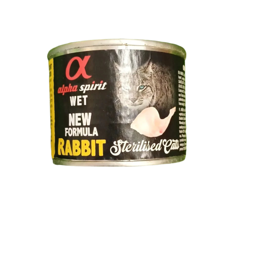 Alpha Spirit Wet Cat Food – Rabbit