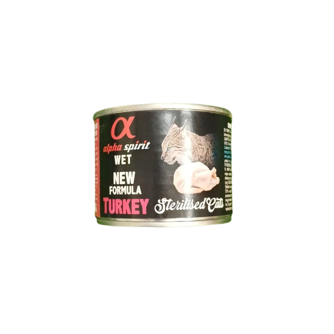 Alpha Spirit Wet Cat Food – Turkey