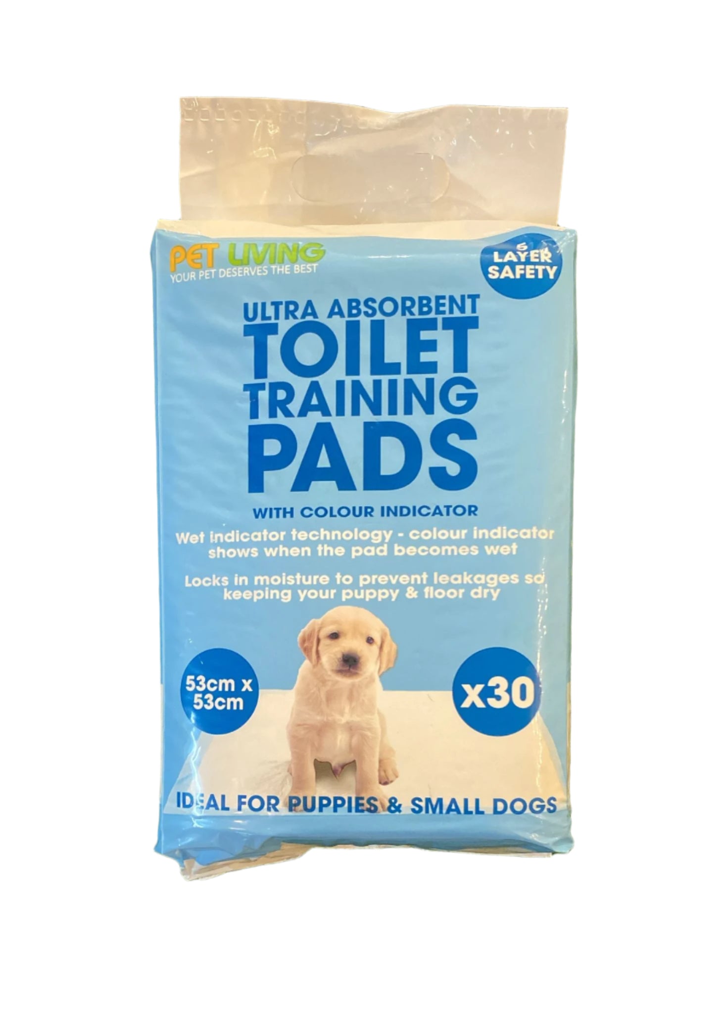 Pet Living Toilet Training Pads – for Puppies & Small Dogs