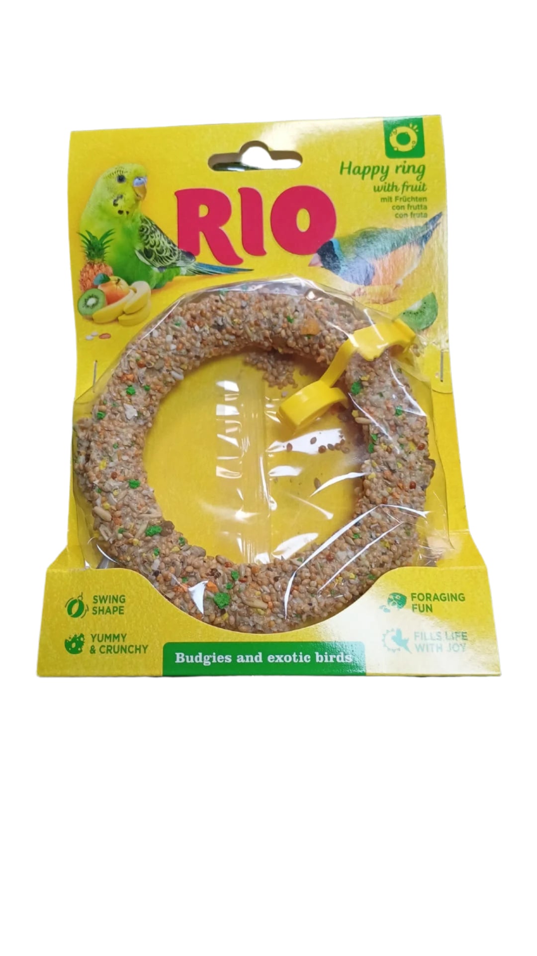 RIO Happy Ring with Fruit – Treat & Toy for Budgies