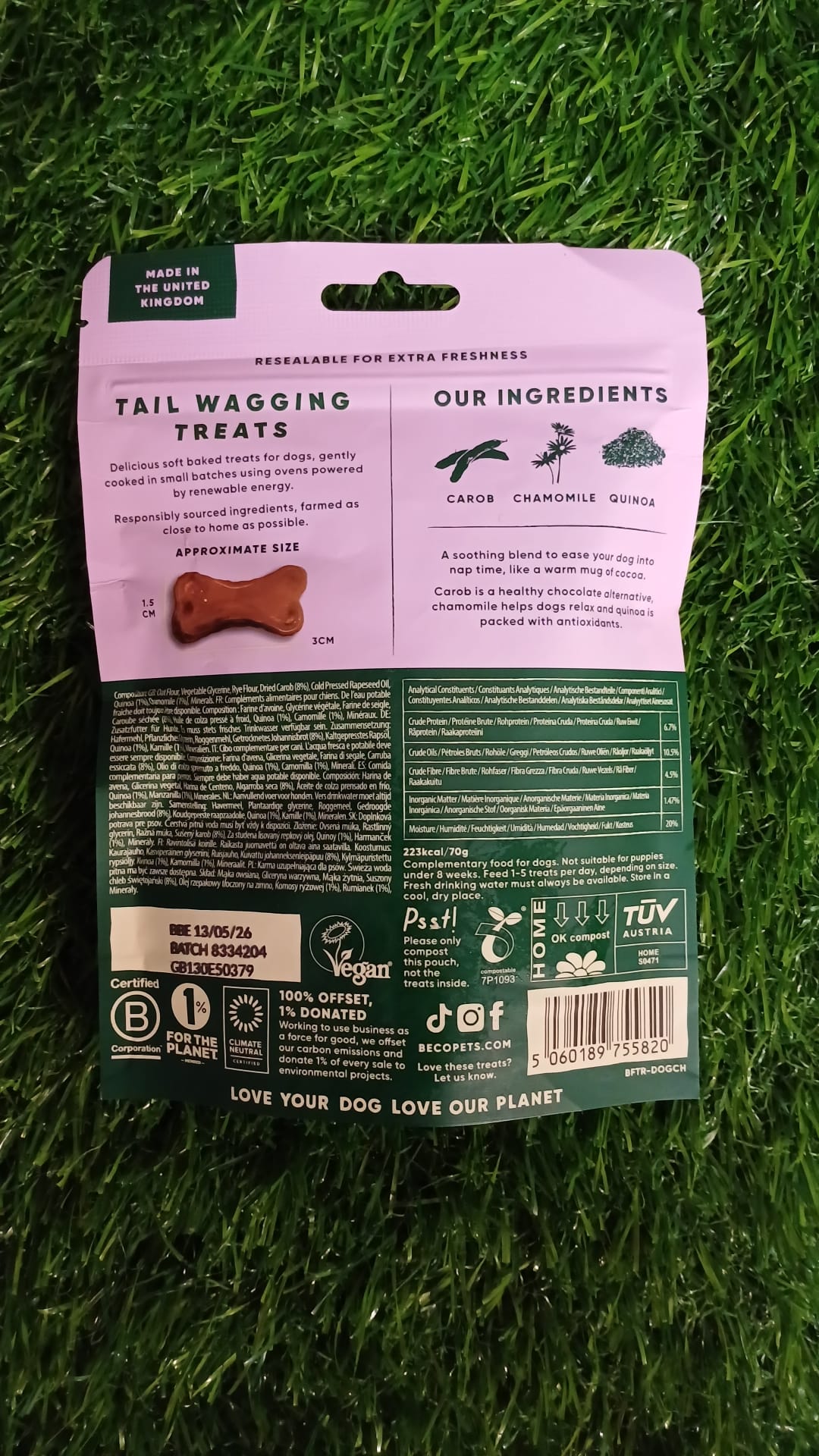 Beco Treats Dog Chocolate
