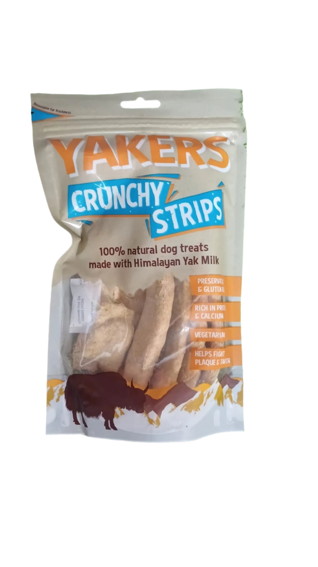 Yakers Dog Crunchy Strip Treats