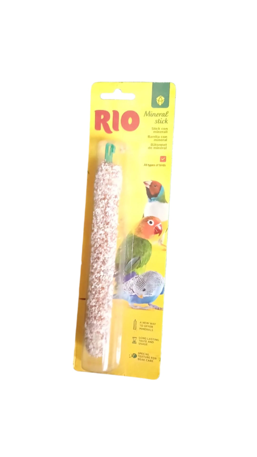 RIO Mineral Stick – Essential Beak & Health Care for Birds
