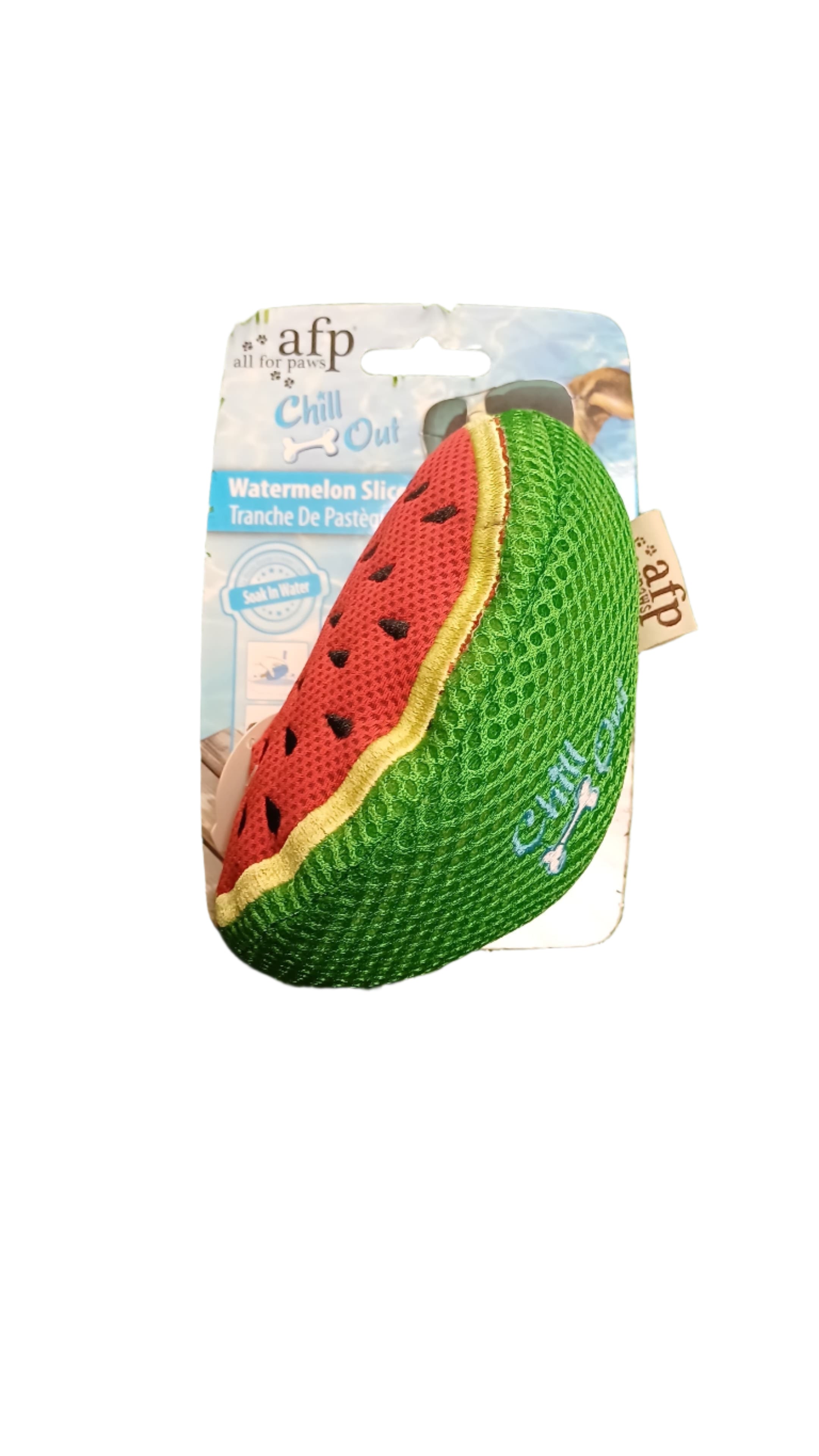 Chill Out Watermelon Slice – Soak & Cool Dog Toy