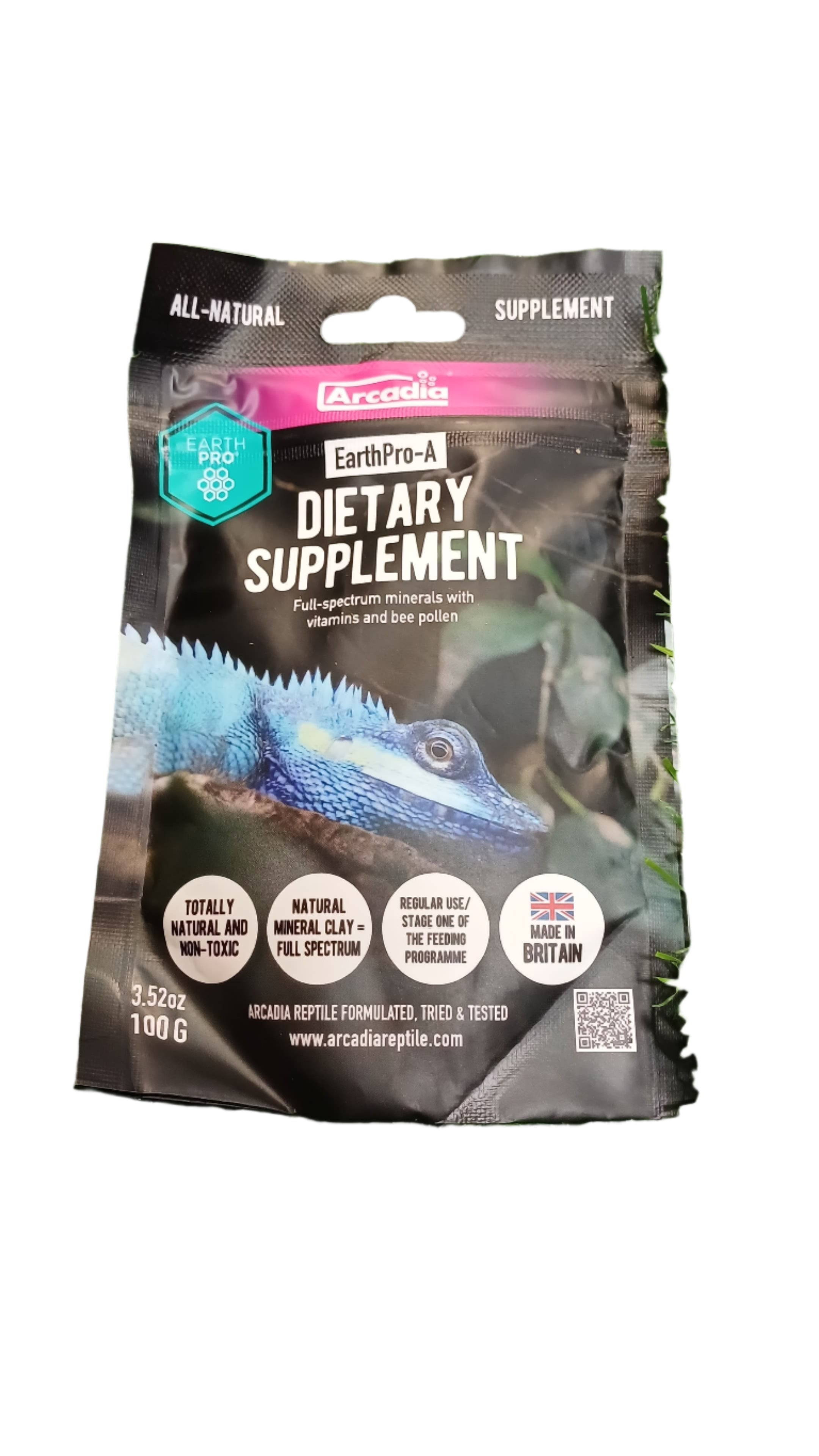 Arcadia EarthPro-A Dietary Supplement for Reptiles and Amphibians