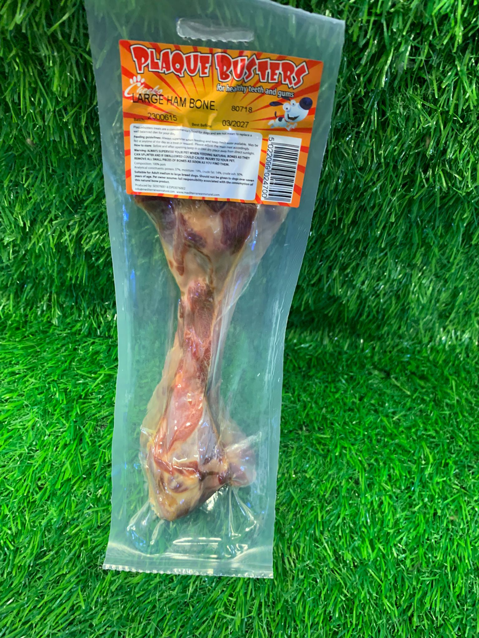 Cheeko Plaque Busters Large Ham Bone