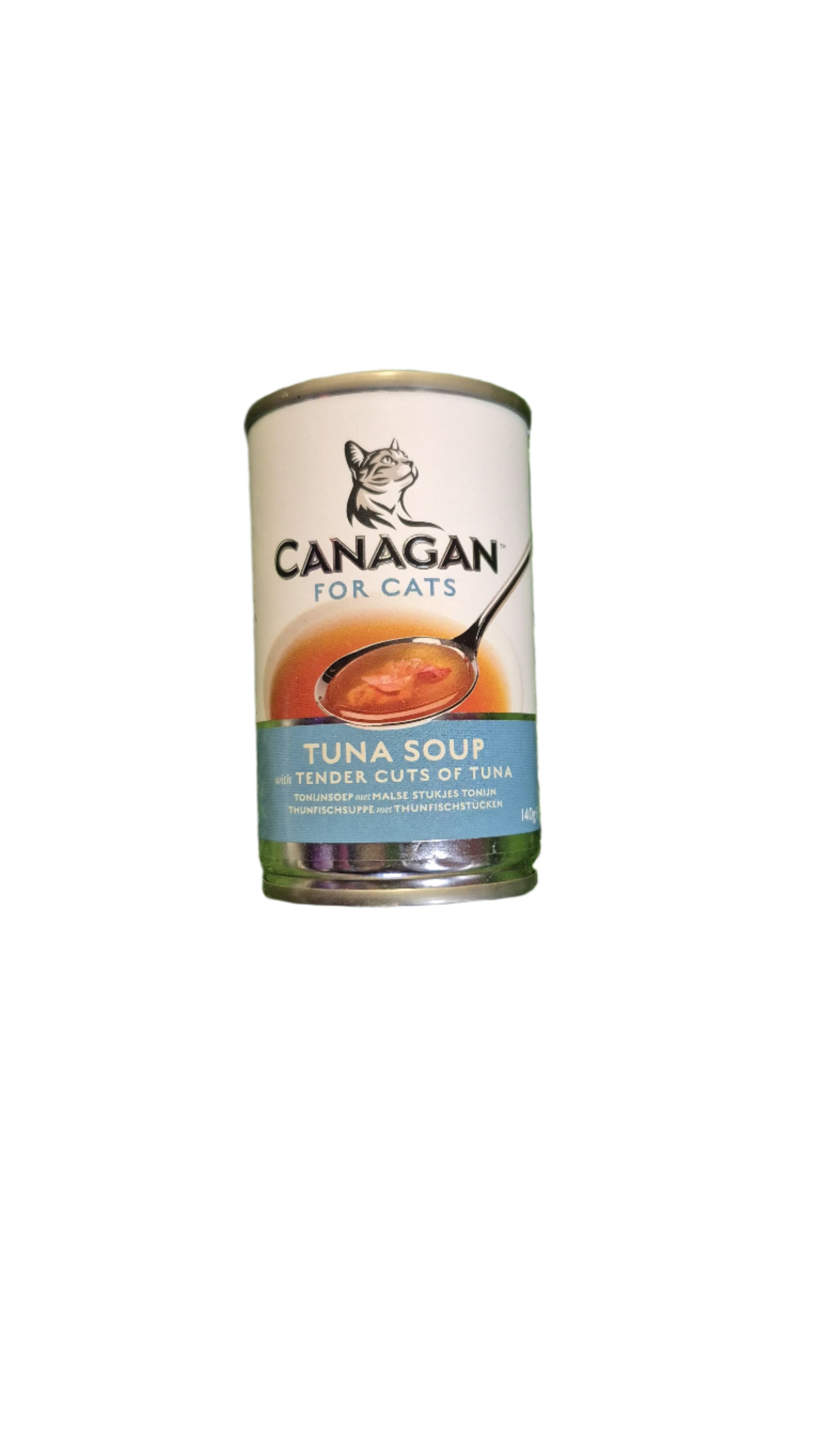 Canagan Tuna Soup with Tender Cuts of Tuna – Premium Grain-Free Wet Cat Food (140g)