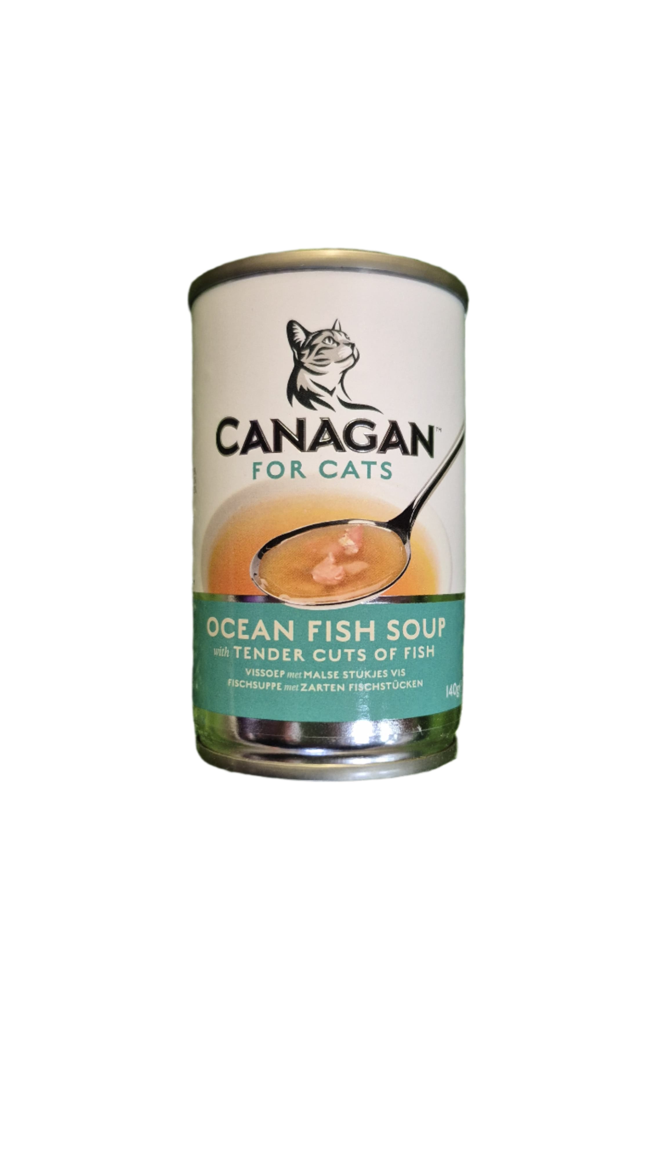Canagan Ocean Fish Soup – Premium Grain-Free Wet Cat Food (140g)