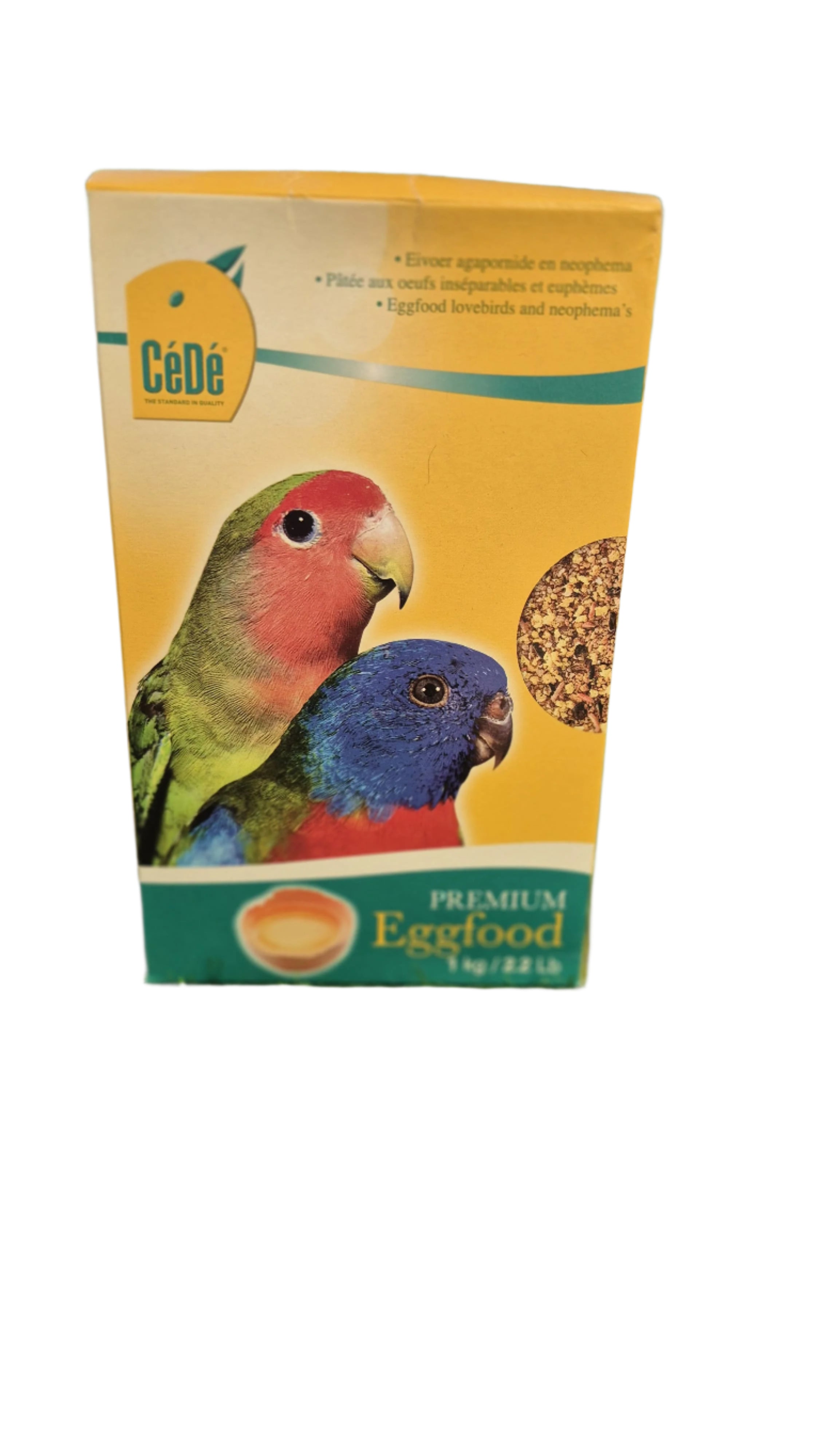 CéDé Premium Eggfood – High-Quality Nutrition for Lovebirds & Neophemas (1kg)