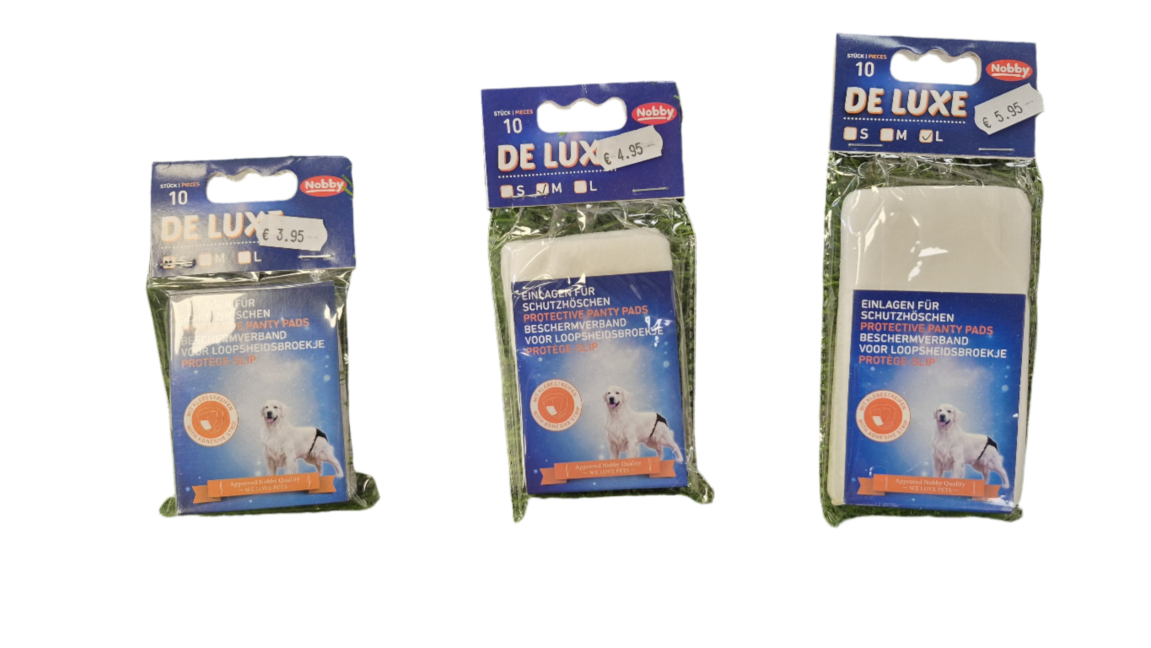 DE LUXE Sanitary Pads for Dogs