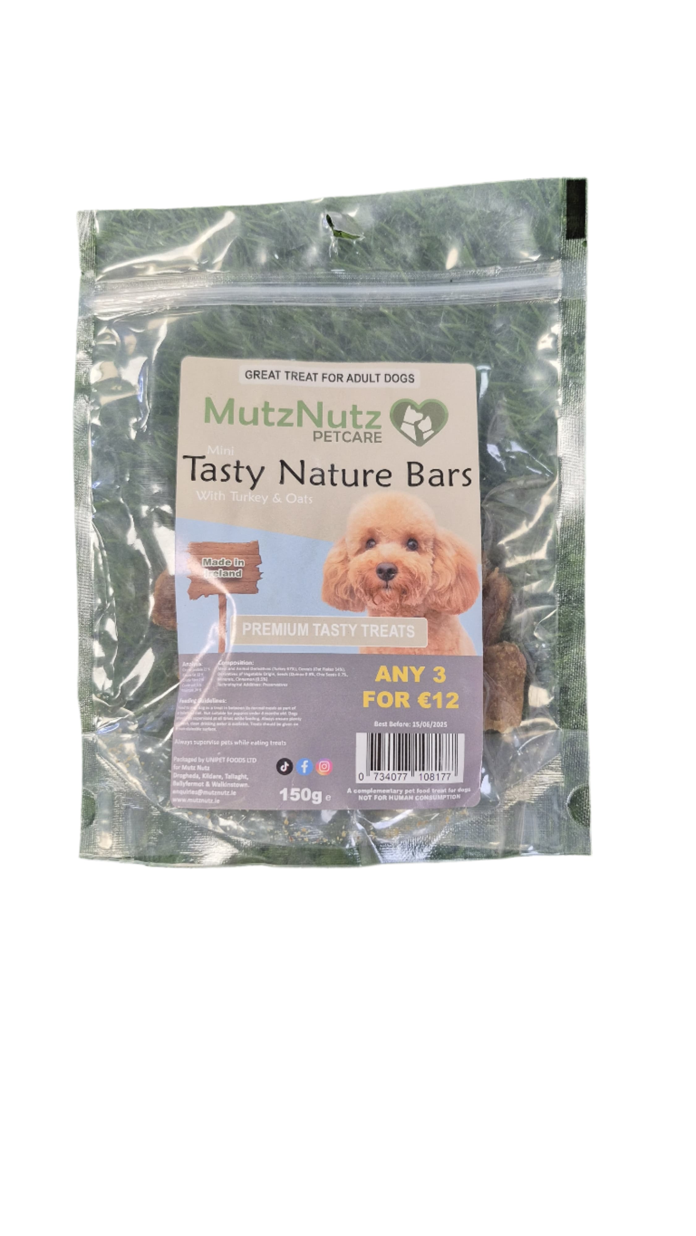 Mini Tasty Nature Bars for Dogs