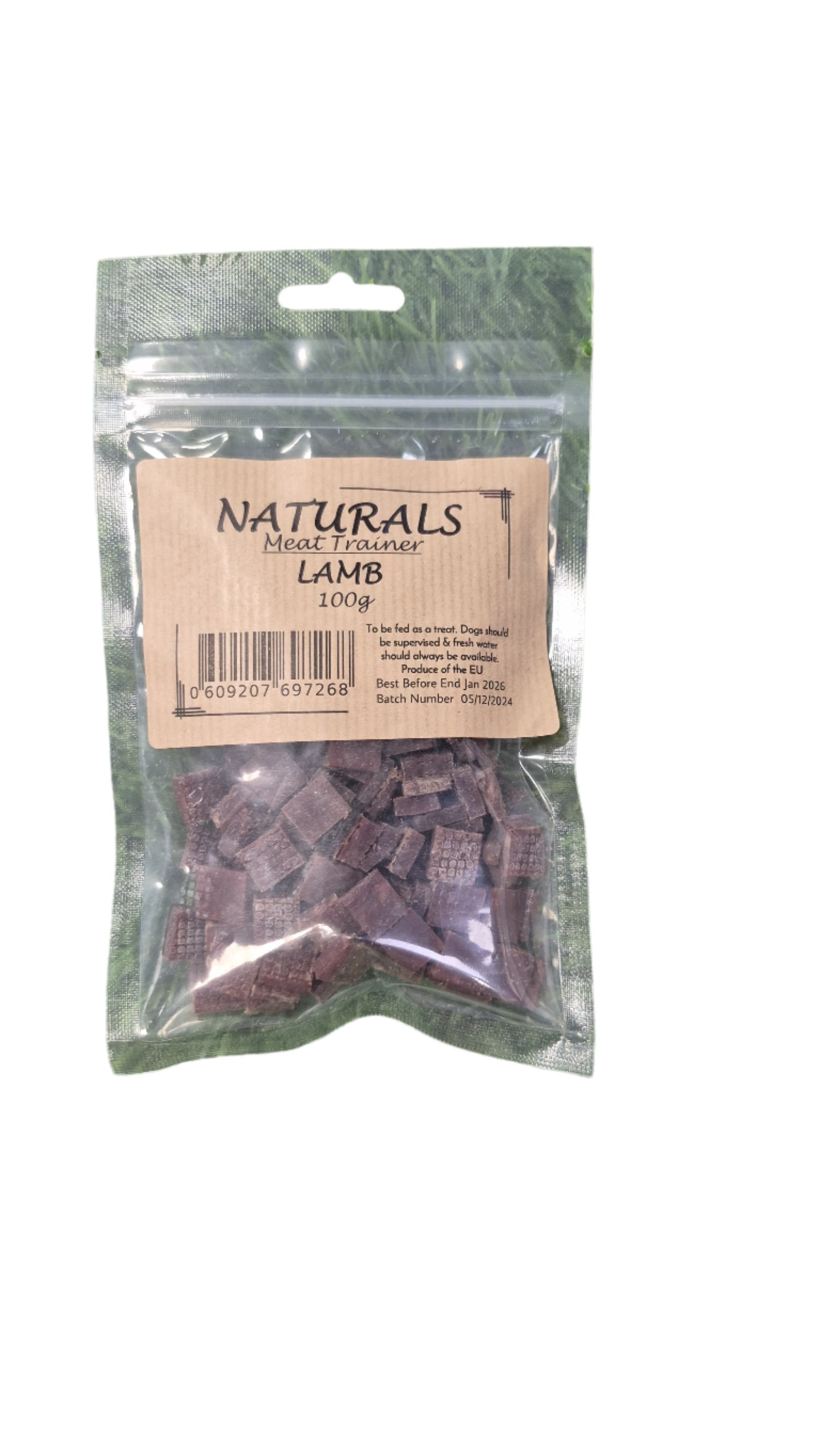 Naturals Meat Trainer Lamb 100g