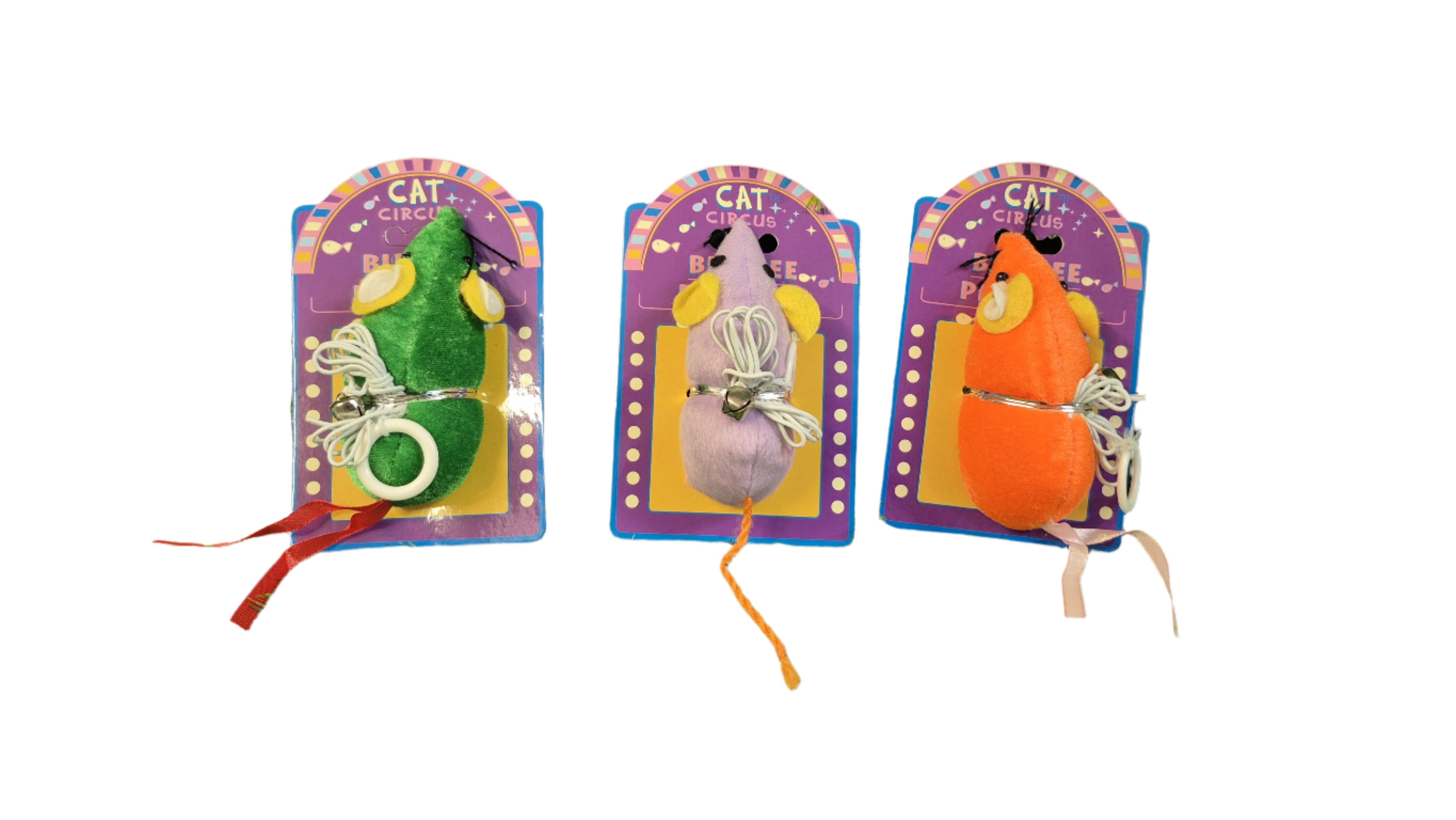 Cat Circus Bungee Mouse Toys