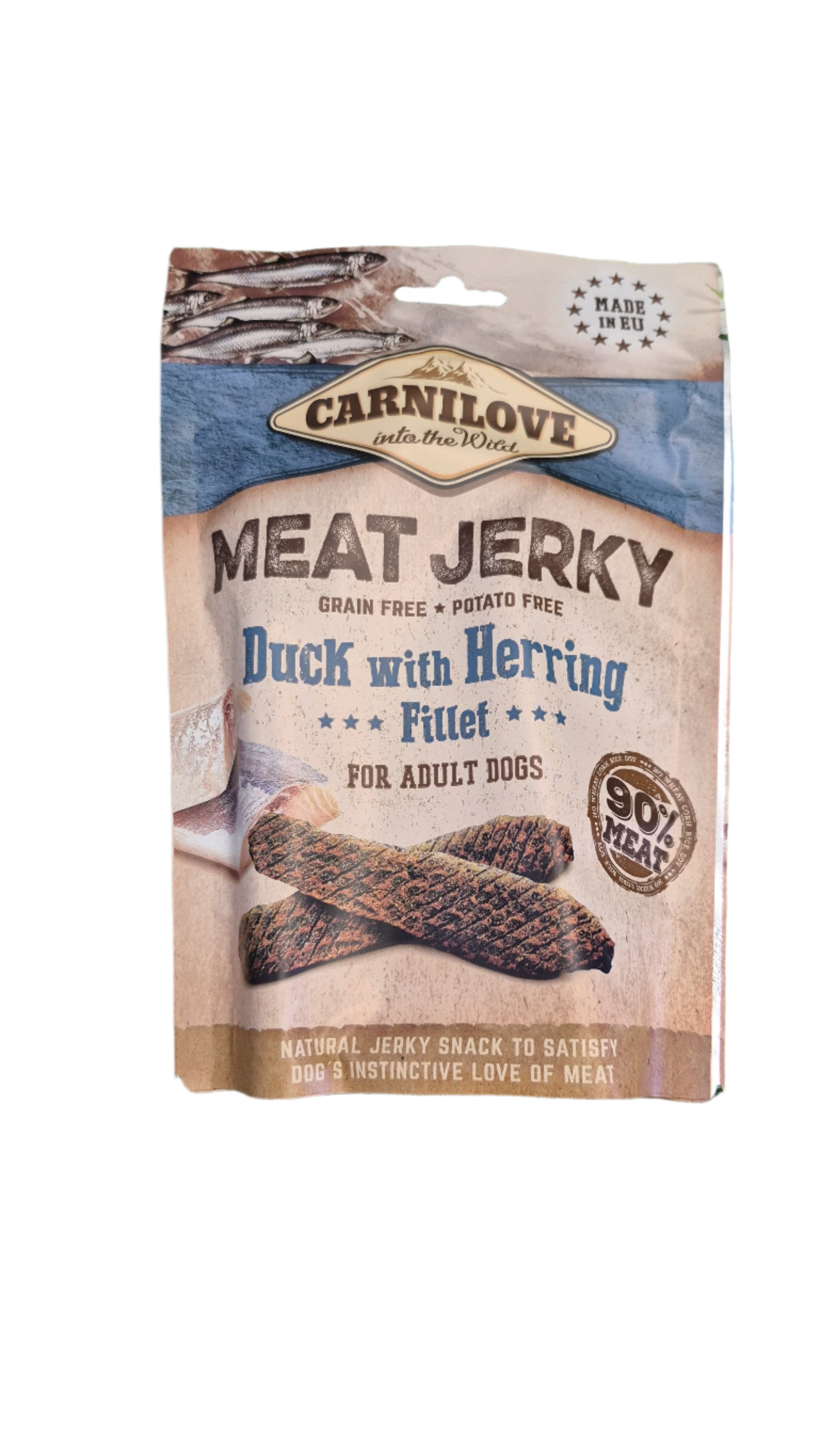 Carnilove Meat Jerky – Duck & Herring Fillet