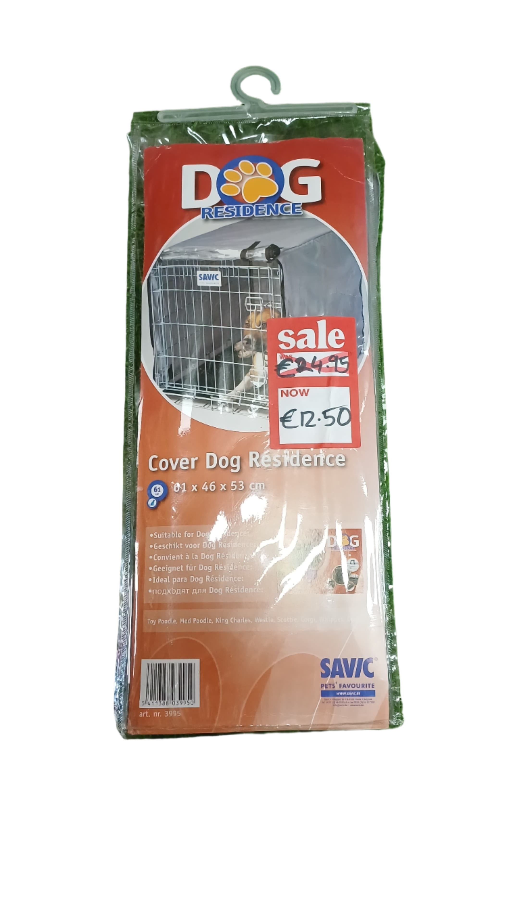 SAVIC Dog Crate Cover 61 x 46 x 53 cm,