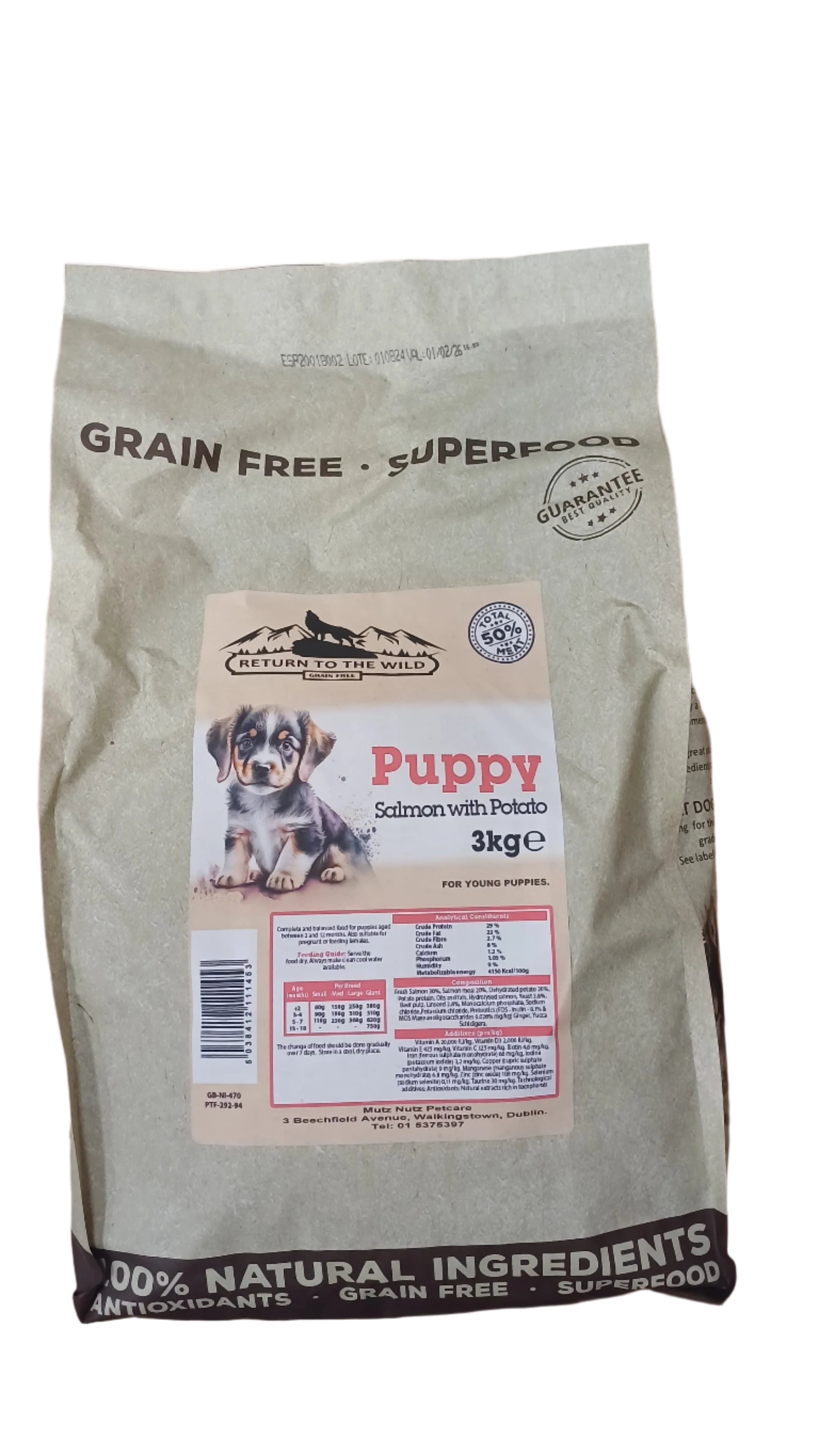 Salmon - Puppy - Superfood Return to the Wild