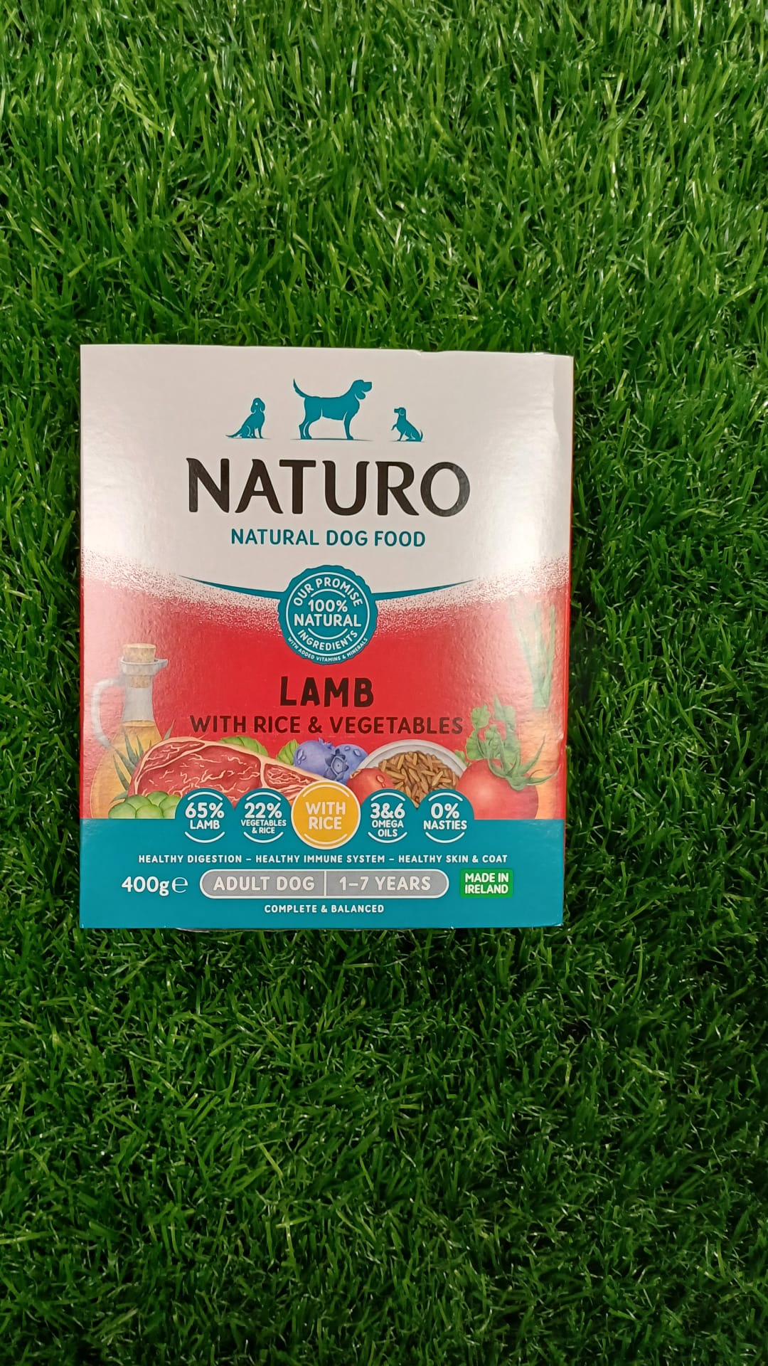 Lamb Naturo Wet Dog Food