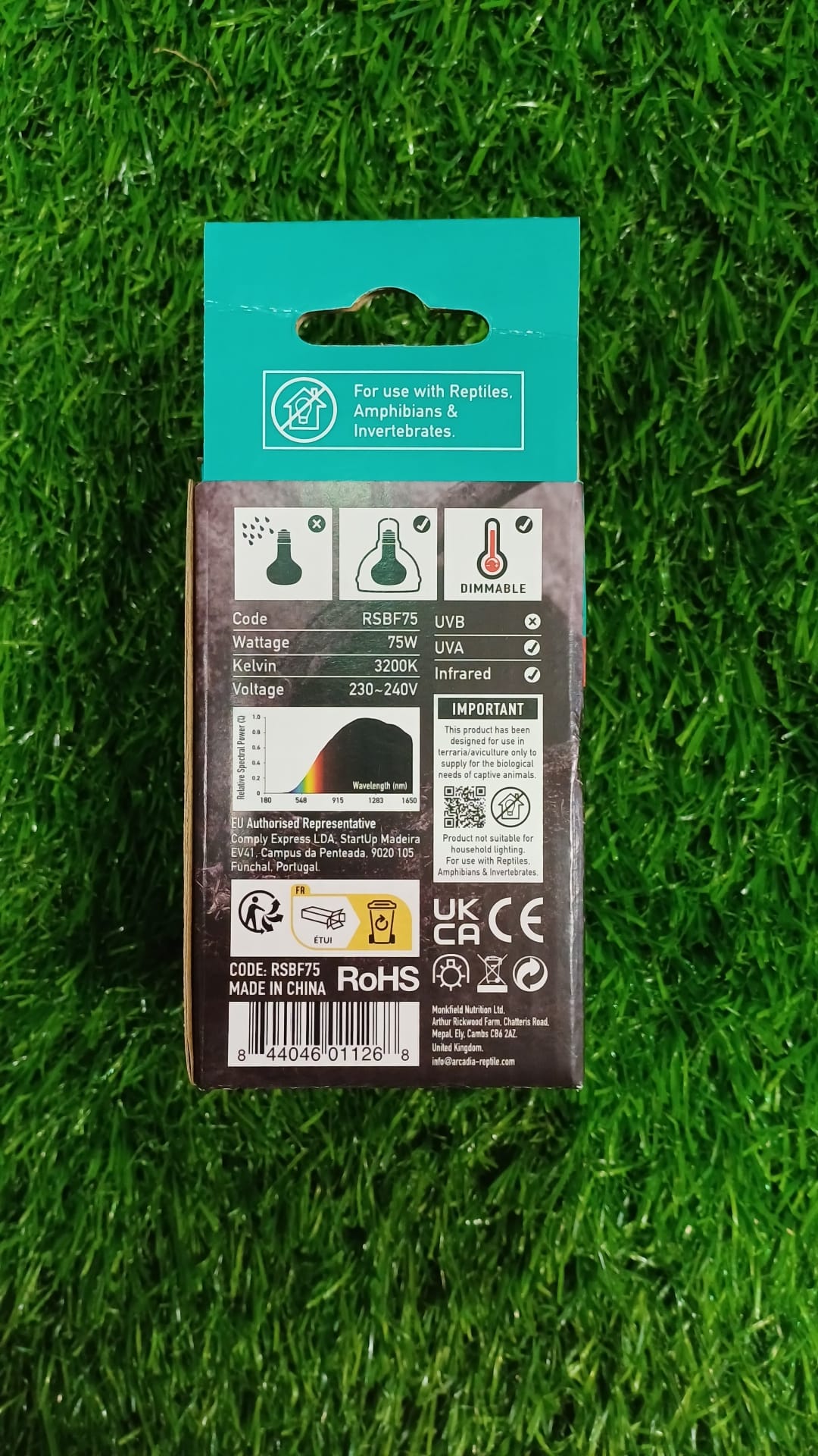 Solar Basking Floodlight E27 Heat