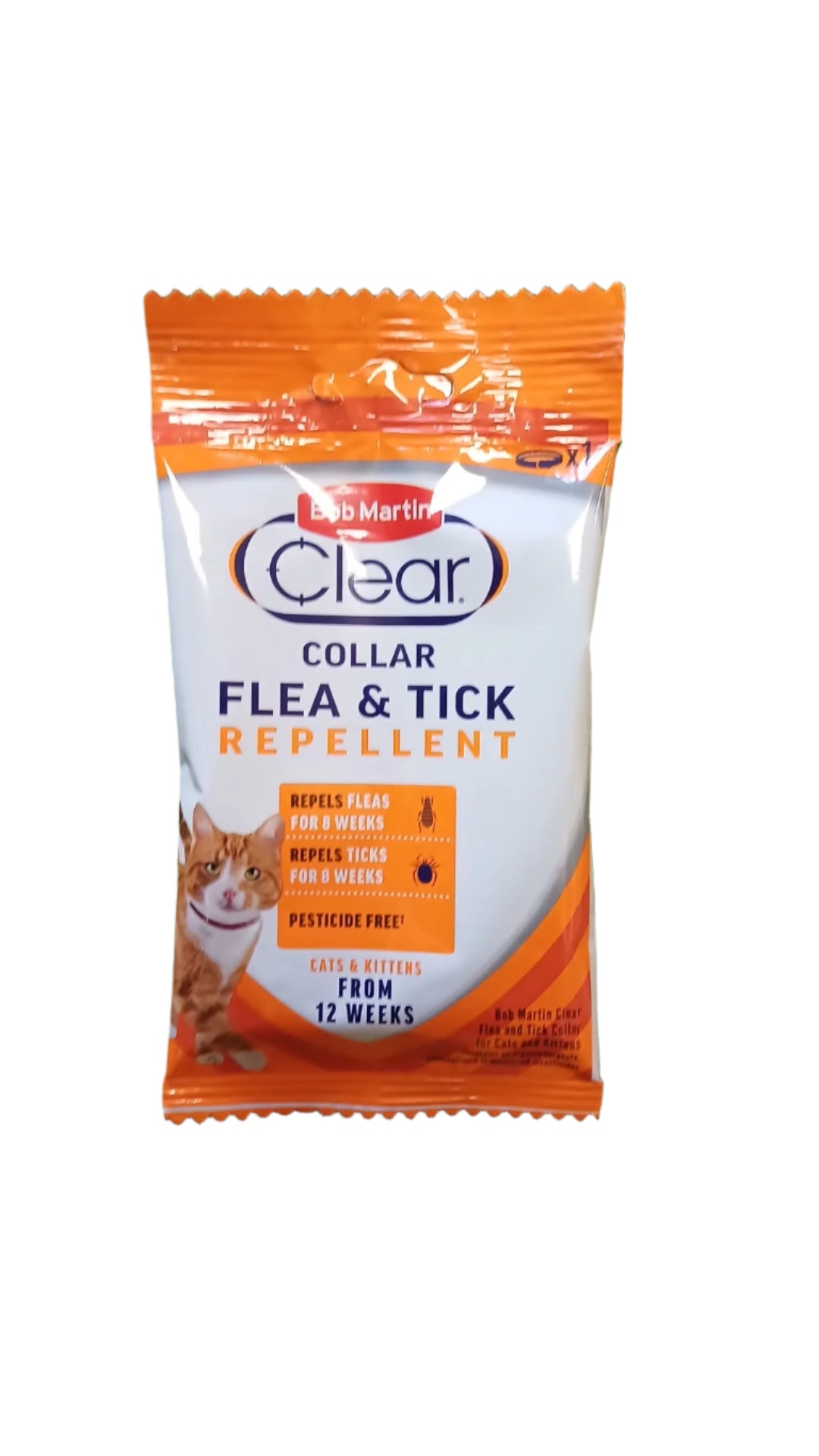 Clear Flea & Tick Repellent Collar
