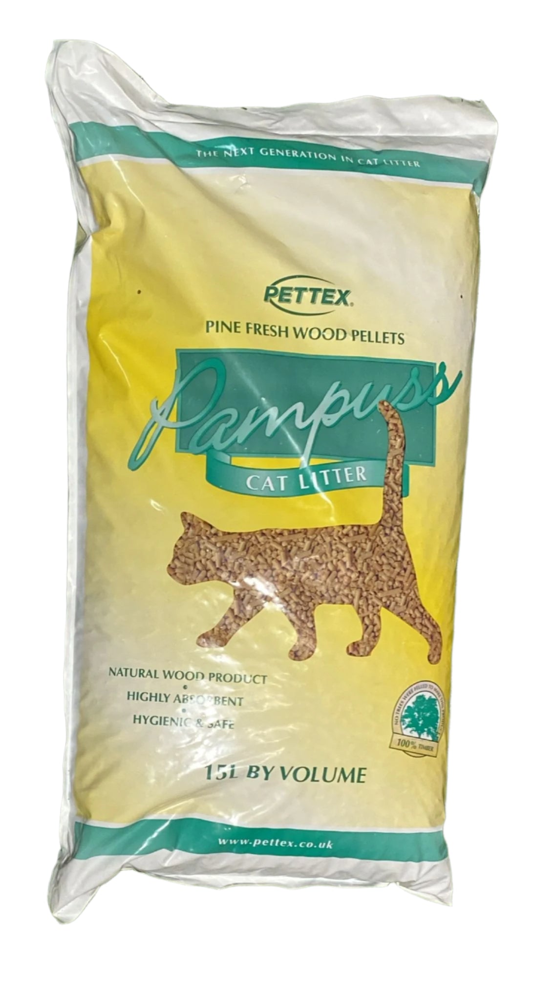 Pampus Wood Pellet Cat Litter