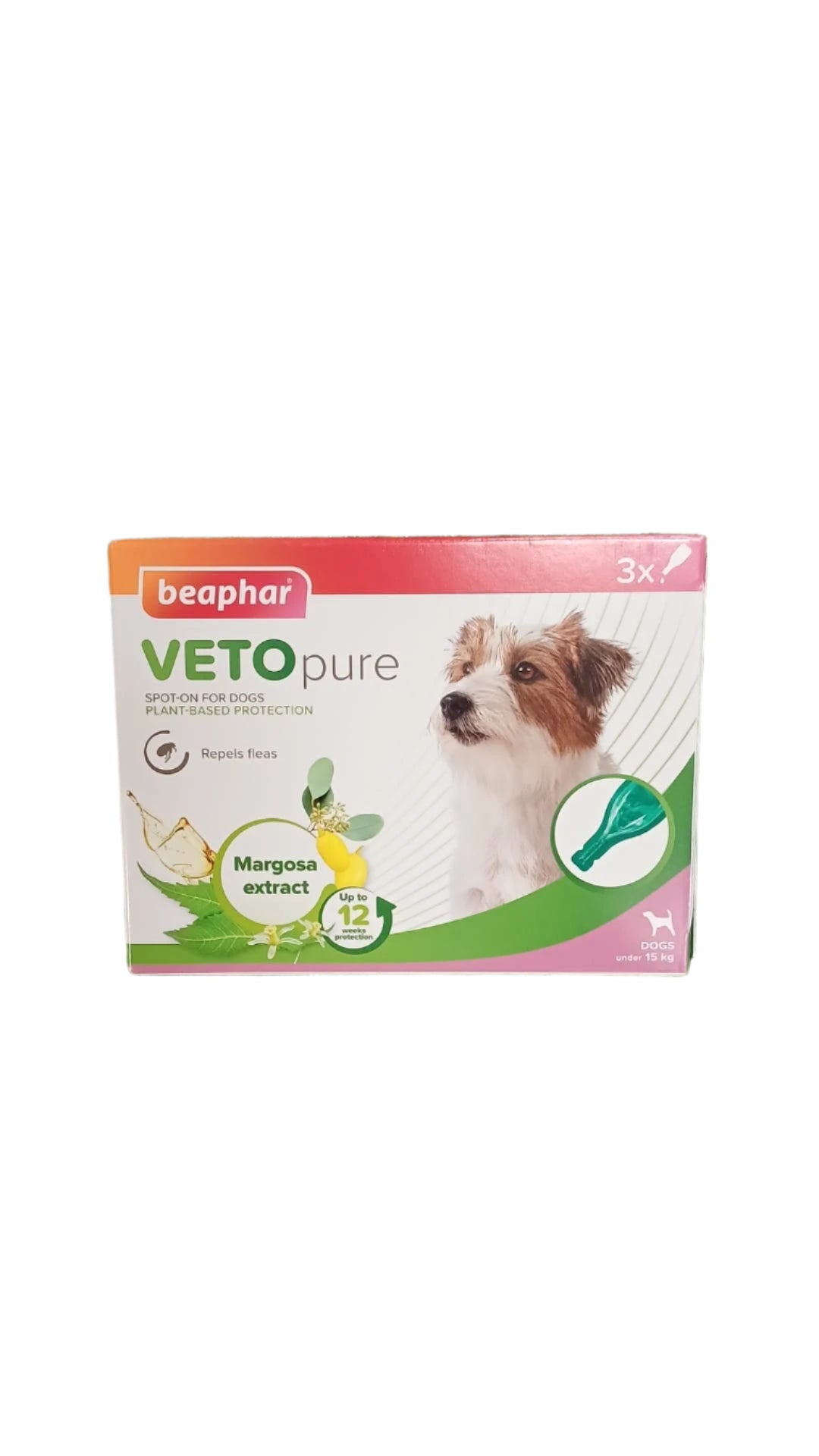Beaphar VETOpure Spot-On for Under 15kg Dogs