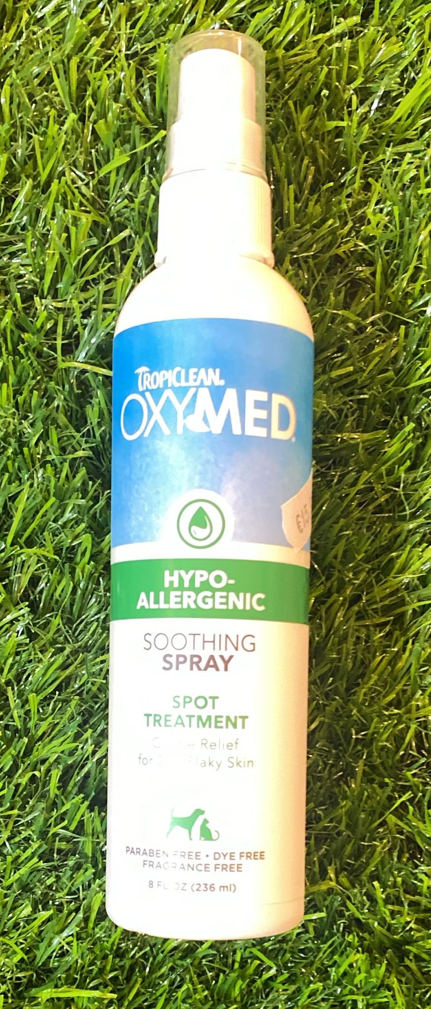 TropiClean OxyMed Hypo-Allergenic Soothing Spray
