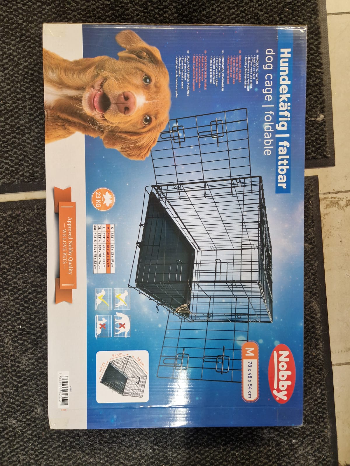 Nobby Foldable Dog Crate