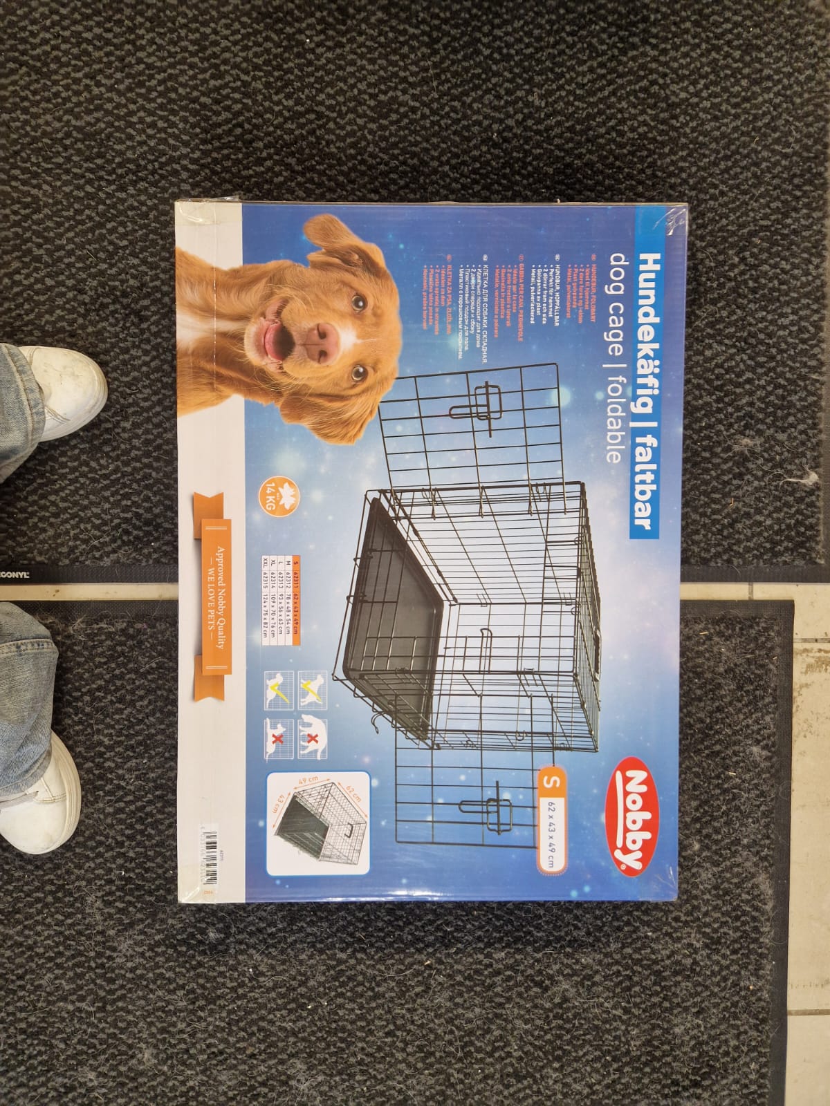 Nobby Foldable Dog Crate