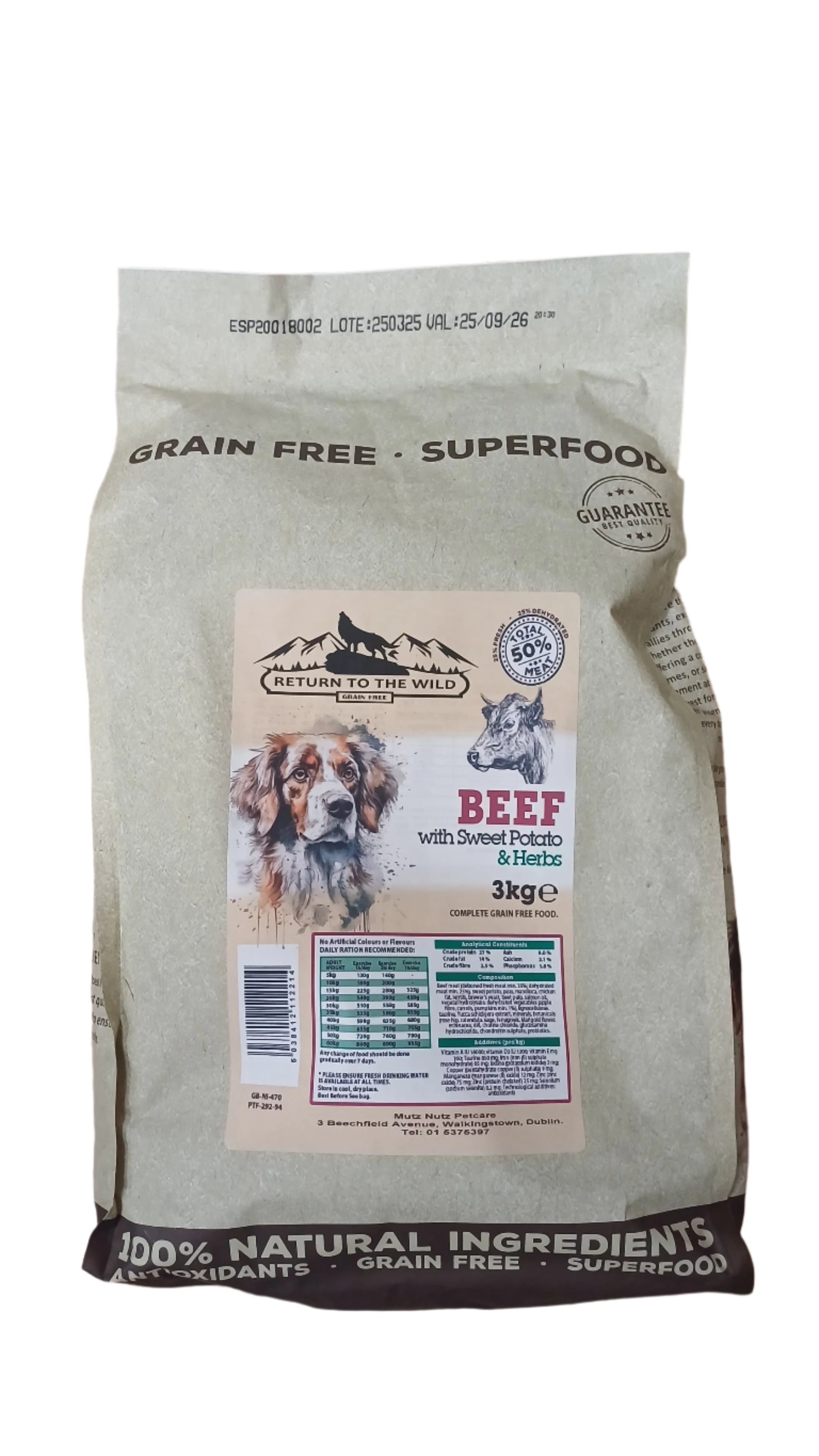 Beef - Adult - Superfood Return to the Wild