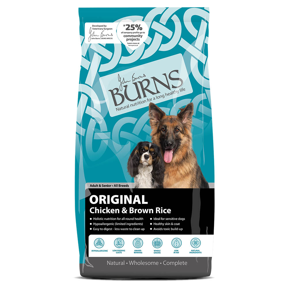 Burns Adult and Senior Original Chicken with Brown Rice