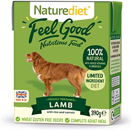 Naturediet Feel Good Lamb 390G