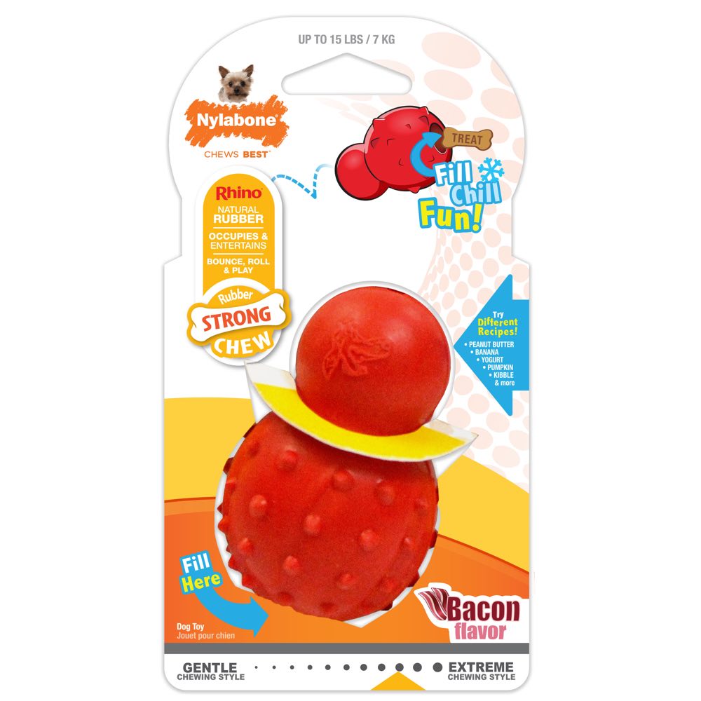 Nylabone Strong Chew Bacon Cone Xs