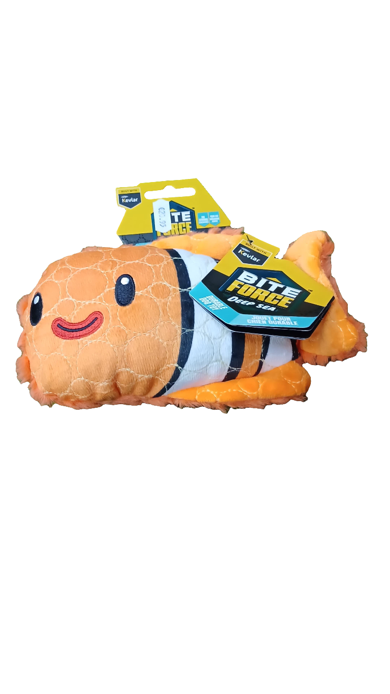 BI FORCE Wildlife Durable Fish Dog Toy