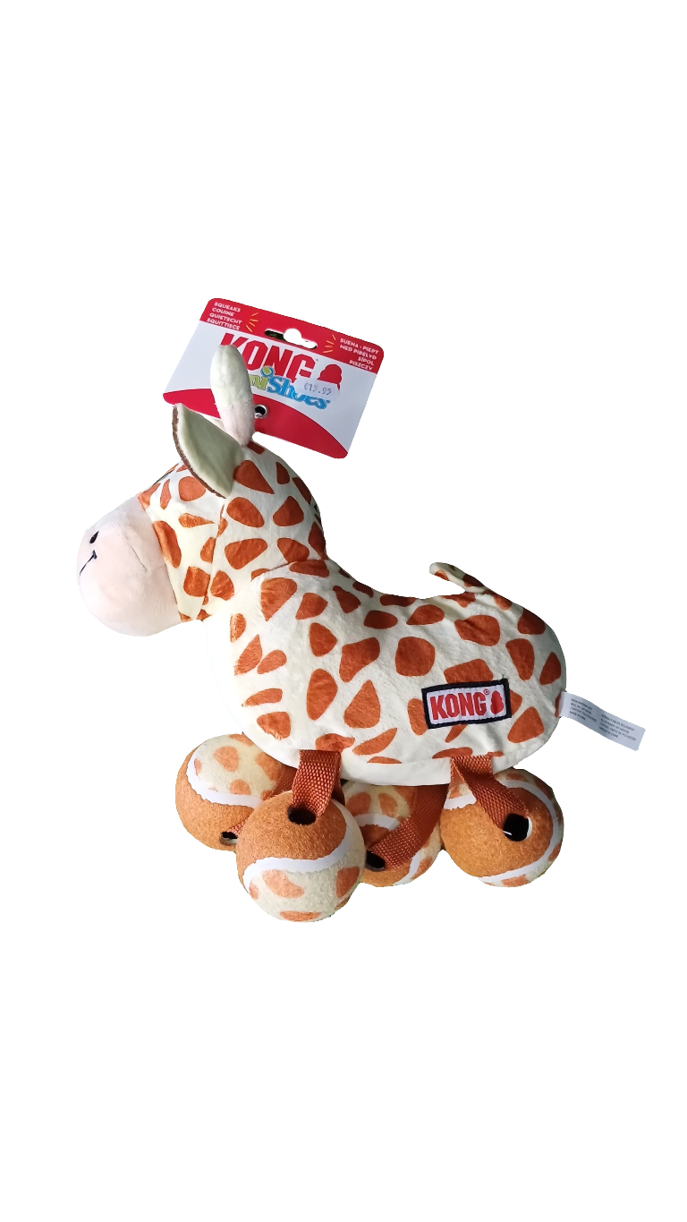 KONG Wild Knots Giraffe Dog Toy