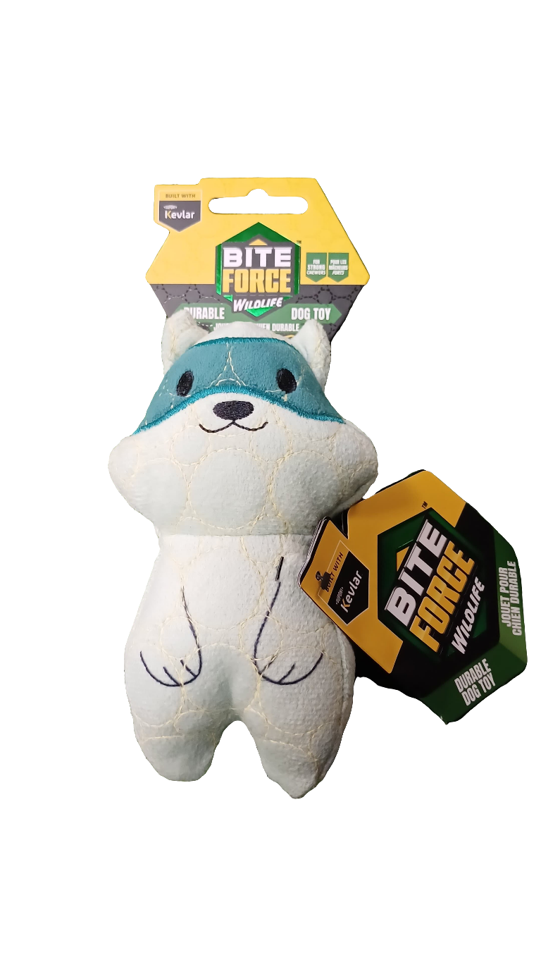 BI FORCE Wildlife Durable Beaver Dog Toy